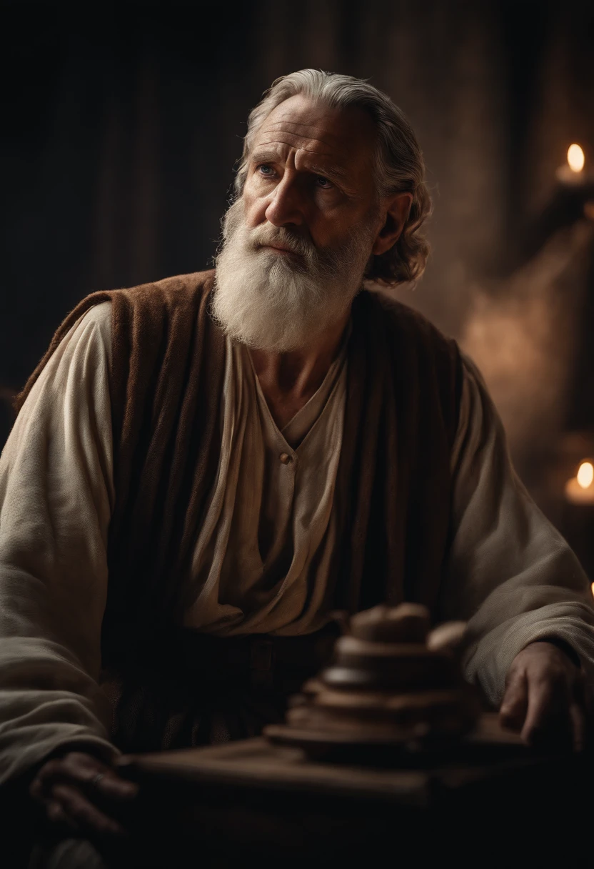 Abraham Father of Nations Biblical Character realistic image 8k
