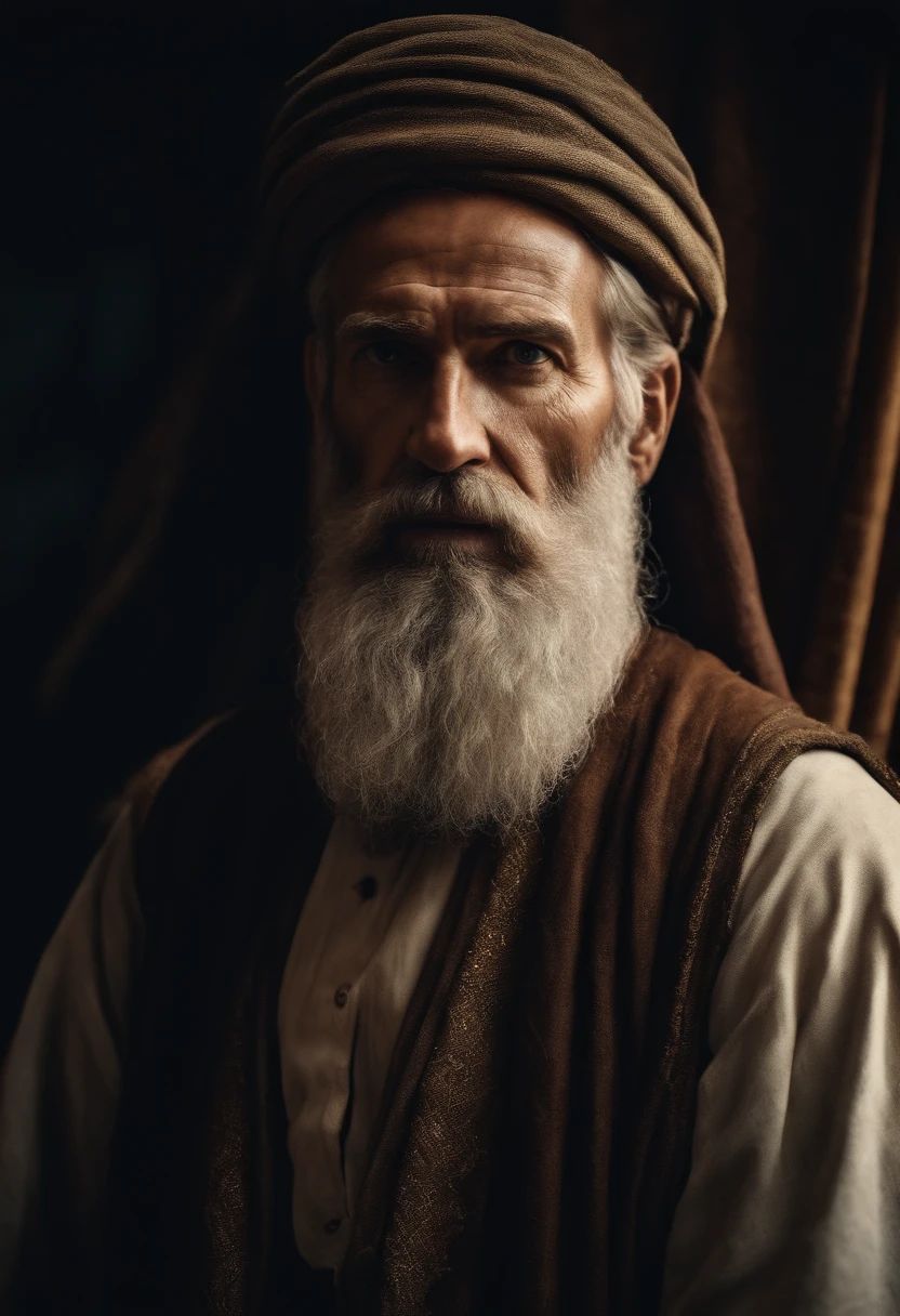 Abraham Father of Nations Biblical Character realistic image 8k