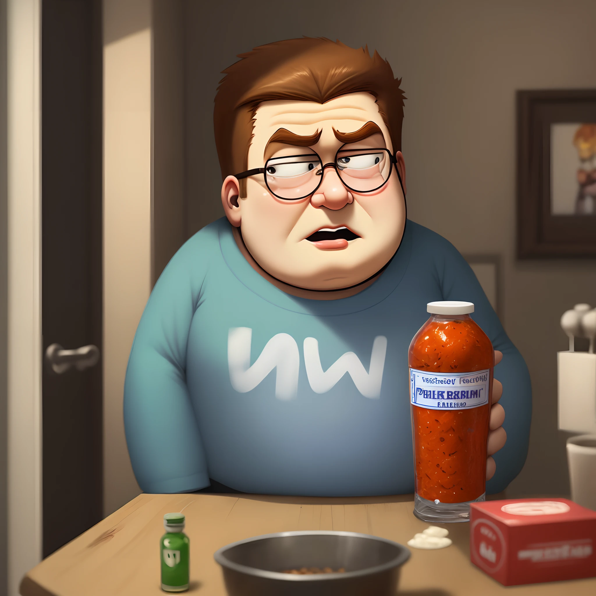 Peter griffin holding lean