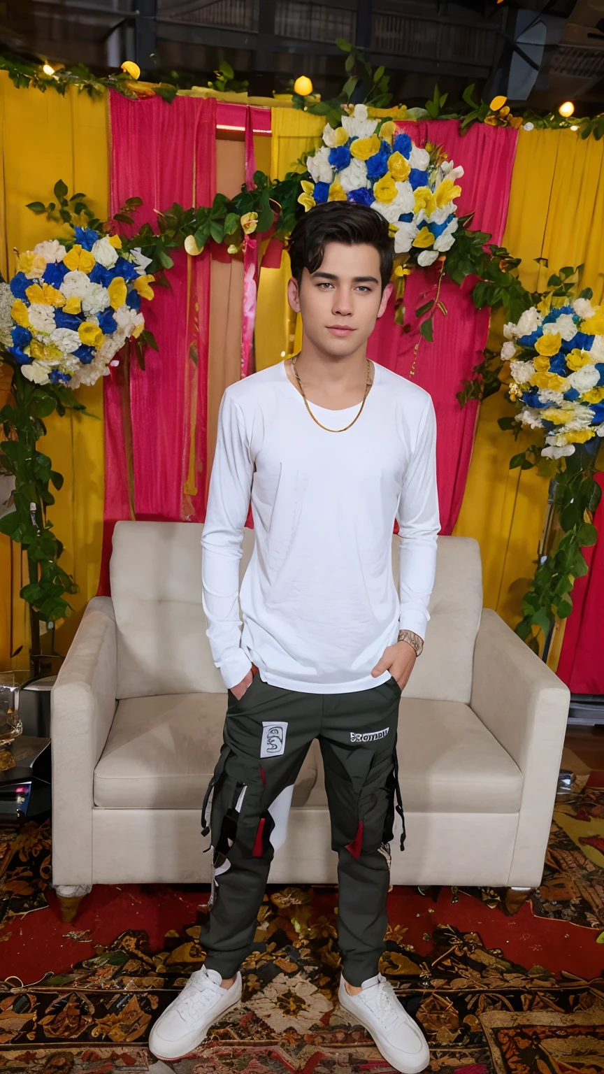 Undress handsome boy 8k ultra