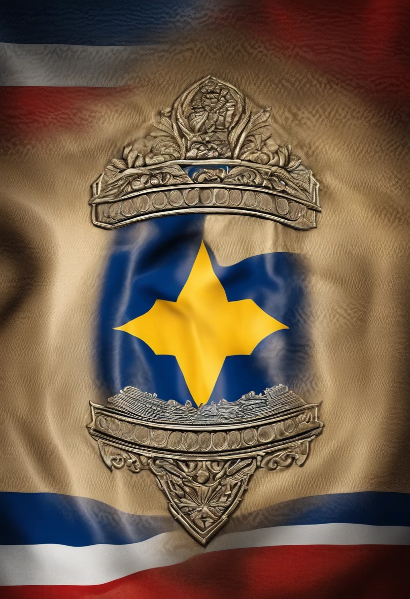 BANDEIRA DE ISRAEL, SUPER DETALHADA, FLAMULANDO AO VENTO. GOD'S HAND ON ISRAEL