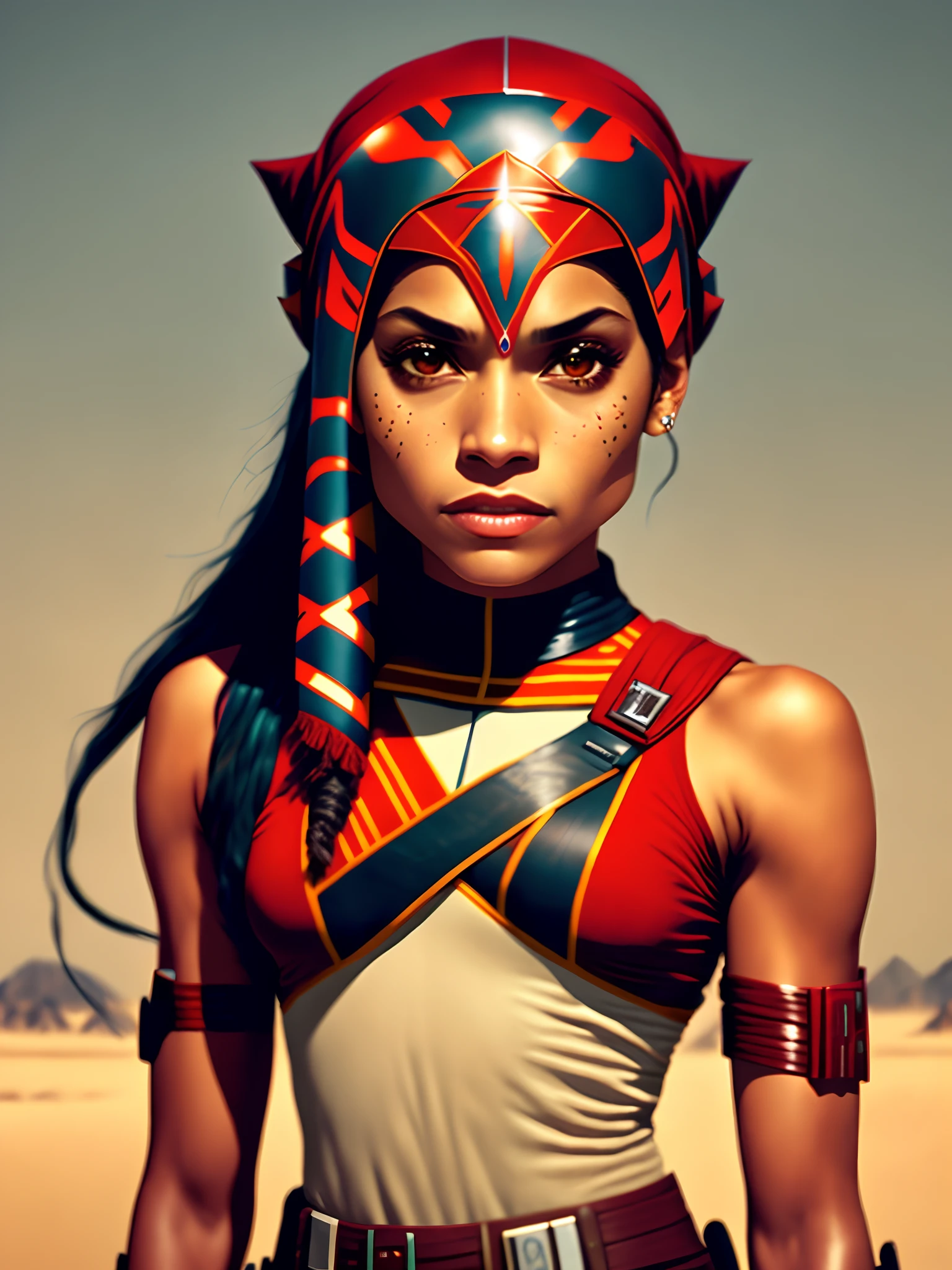 Rosario dawson as young ahsoka