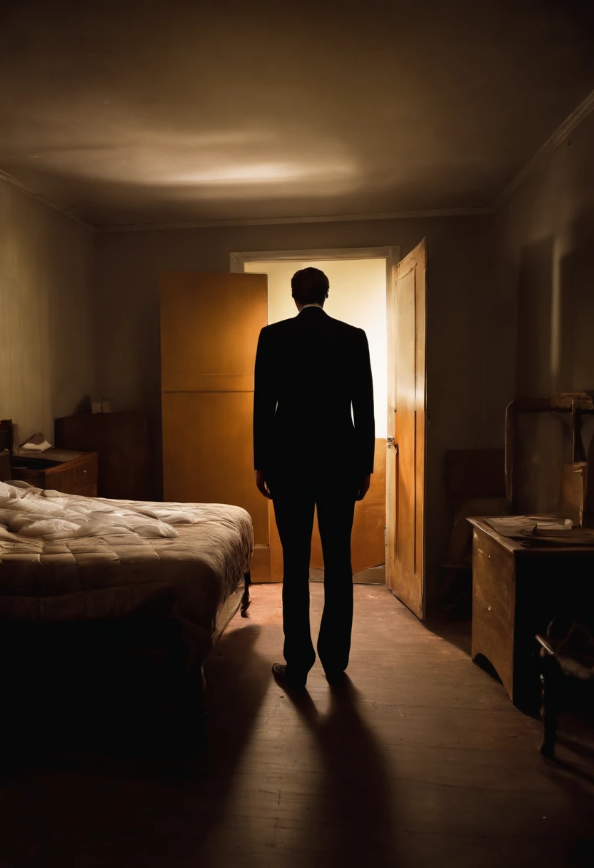 Slender man in the backrooms sad