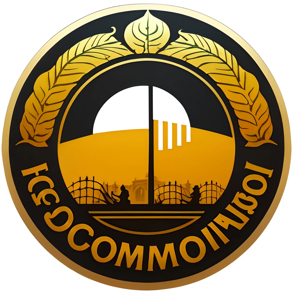 India themed logo for community cricket team