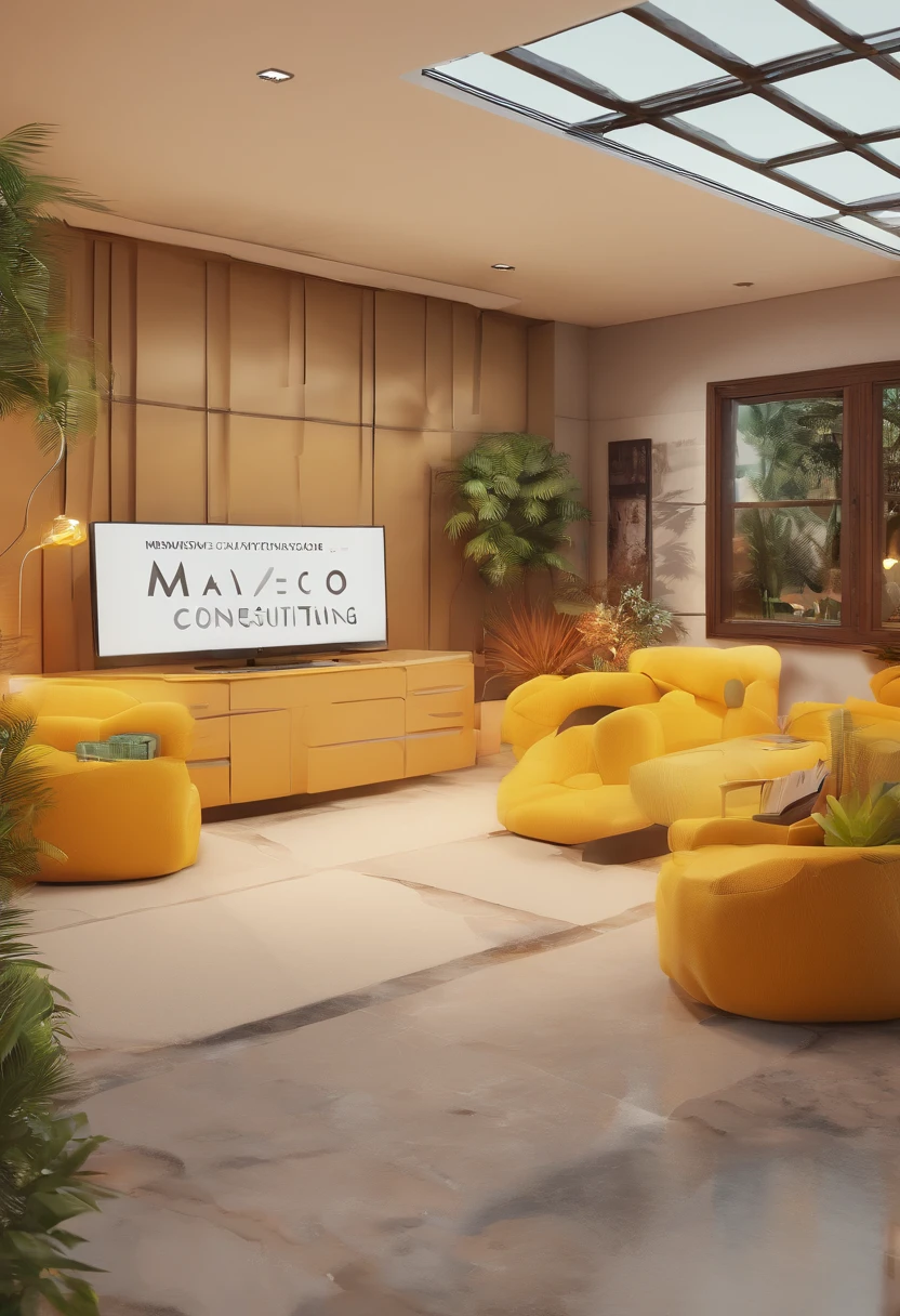 My company name is Maxmicro Computer Consulting. Quero que crie uma imagem em 3D que represente a minha empresa.