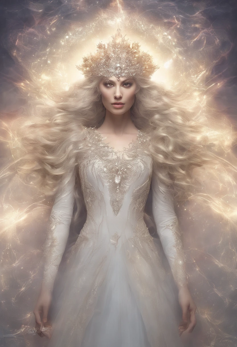woman not. homem masculino, macho, Deus, Jesus Cristo, Zeus, rosto de um homem, igual ao sol, branco extremamente brilhante, almost invisible. Barba longa branca. Olhos saindo chama de fogo, olhos cor de fogo. Cabelo brancos muito longo, Fluttering bright as diamond, muito longo, preenchendo a imagem. Mouth ajar coming out of the mouth a translucent beam of light. Como um sonho com flocos brilhante. fundo branco.