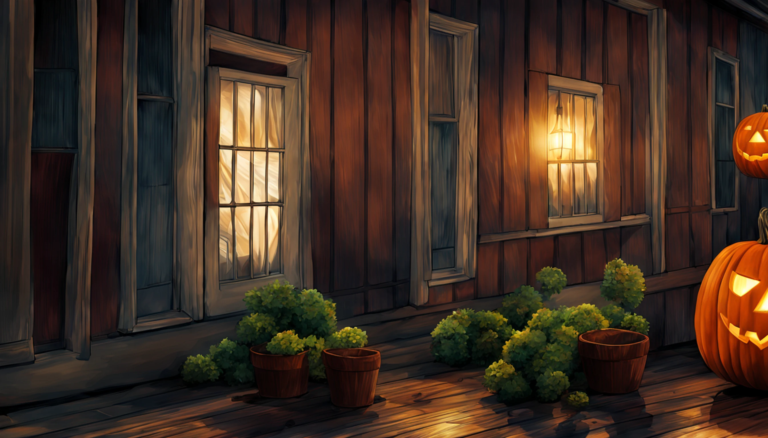 Luzes flutuantes de dia das bruxas, Cinematic light and reflection, luzes brilhantes, Casas temas de dia das bruxas,pintura digital, reflexos brilhantes, Pumpkin Halloween Jack-o'-lantern, noite calma, digital illustation, bela atmosfera, Skylight at night, Calm atmosphere at night, Jack-o'-lanterna, dia das bruxas, a noite, dia das bruxas, cercado por nuvens, cores lindas, There are three arches in the foreground((tinta colorida)), ( (Tinta Splash ) ), ((Tinta Splash) Inky})), tmasterpiece, alta quaridade, graphics beautiful, alto detalhe, Magnificent, (Arte vencedora do concurso)