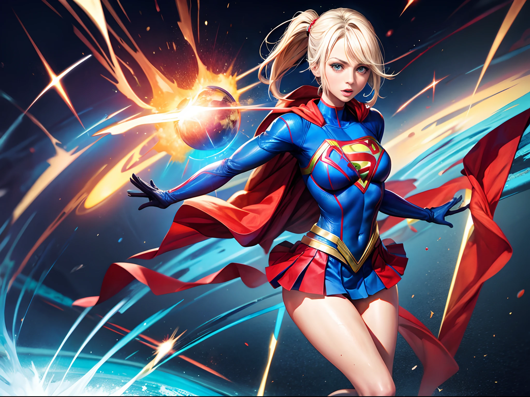 Kaley Cuoco as Supergirl