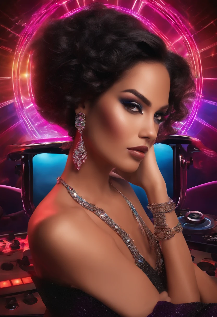 Under the neon lights of the night, "DJ Fernando Mix" orchestrated the party's symphony TITLE IS " DJ FERNANDO MIX"