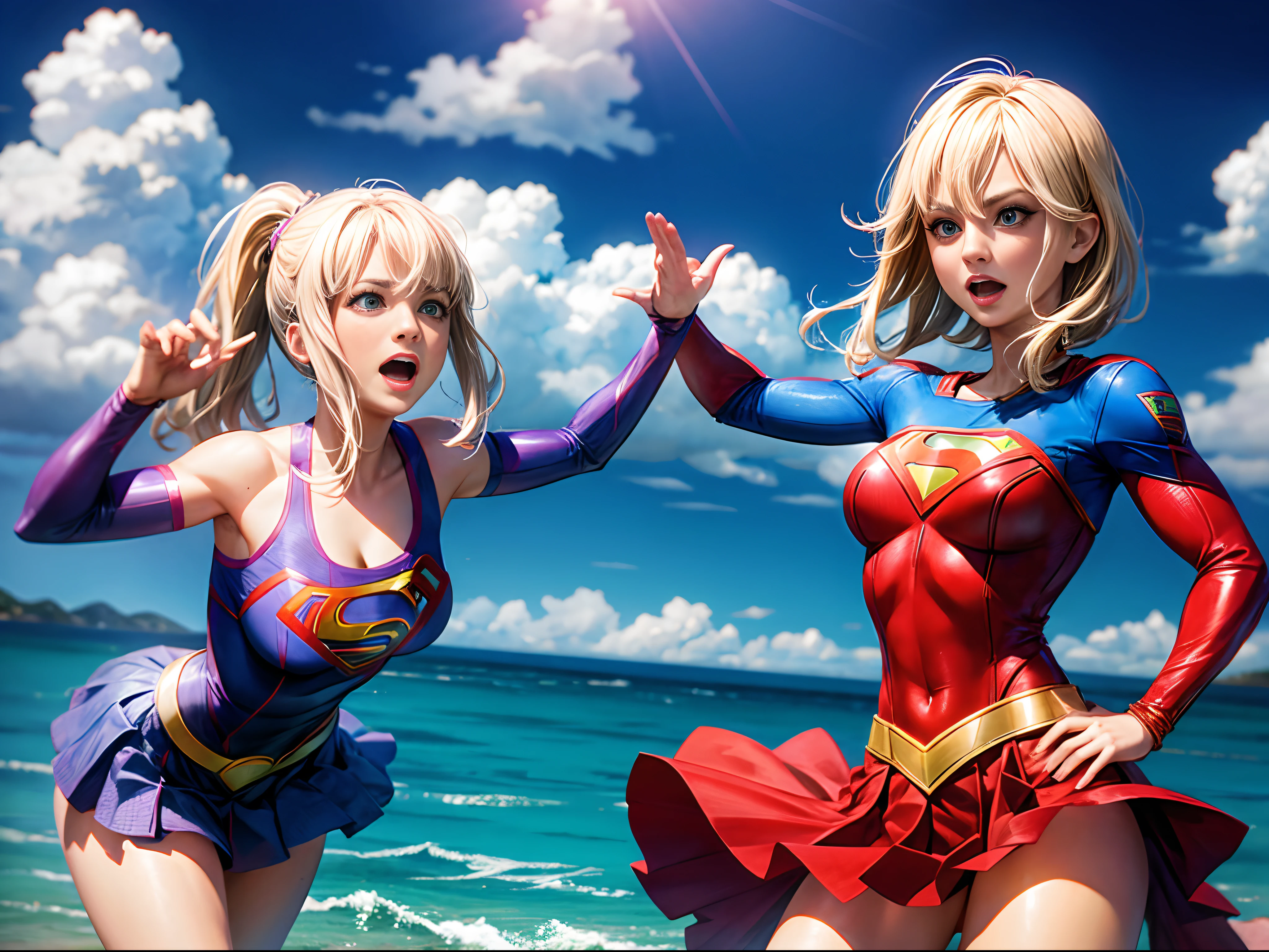 Kaley Cuoco as Supergirl