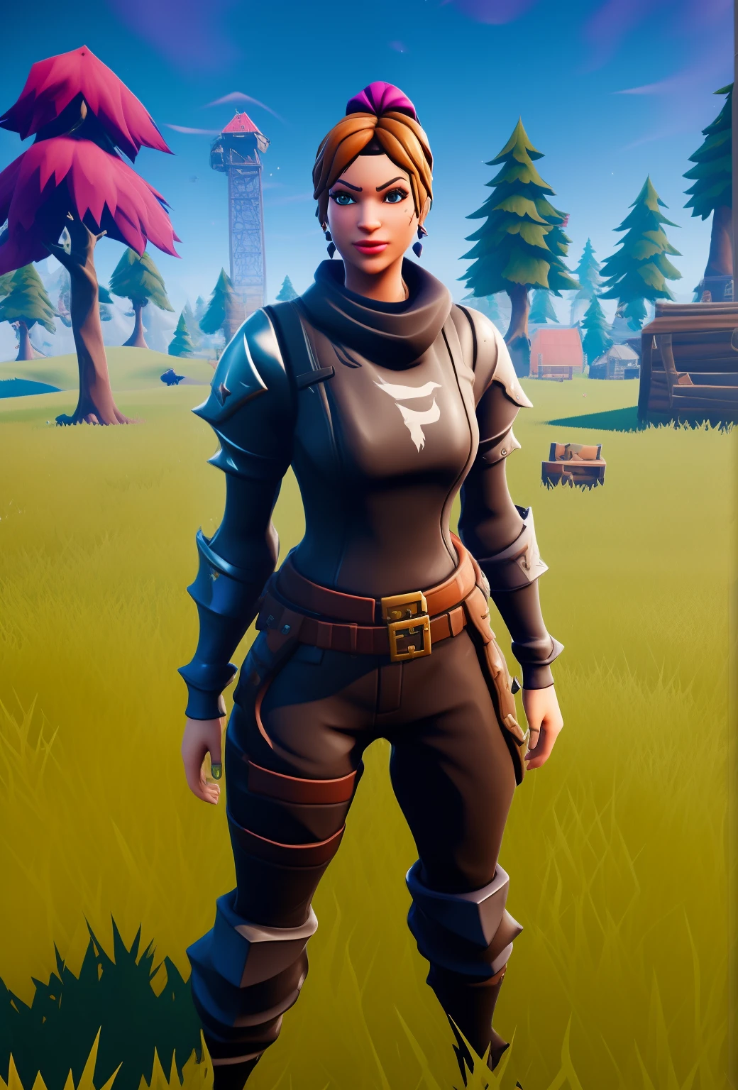 Fortnite The Ageless and a female knight