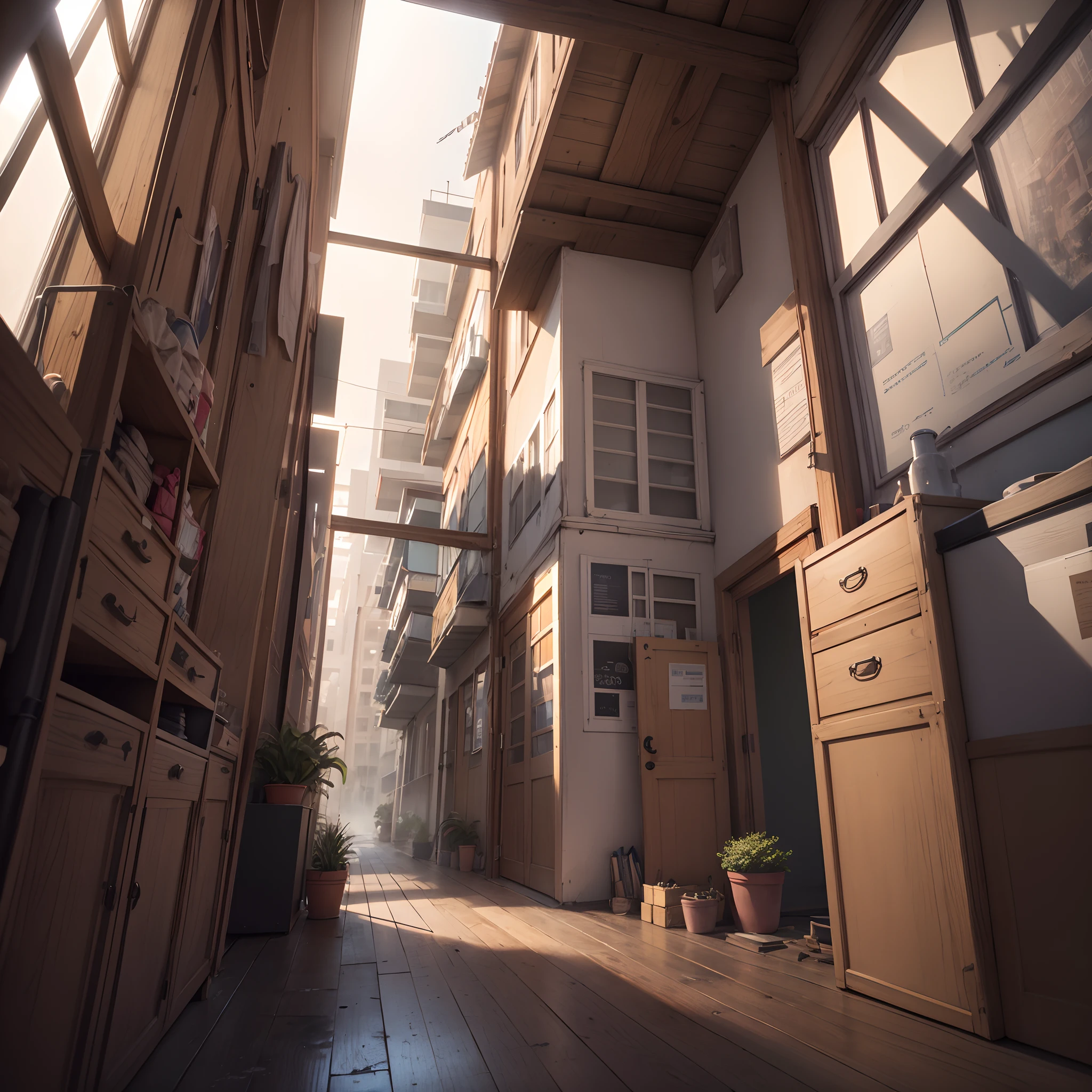 possom city in the attic