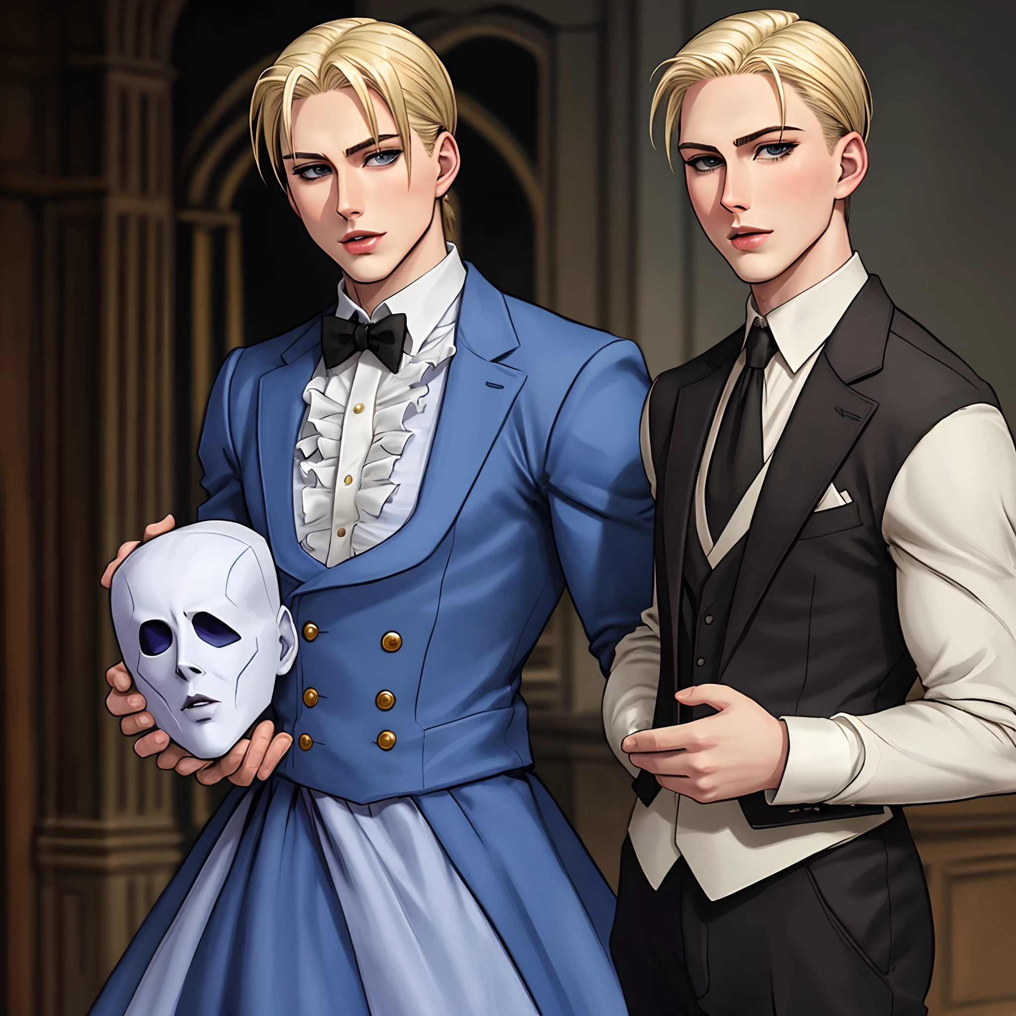Erwin Smith dressed as The Phantom of the Opera