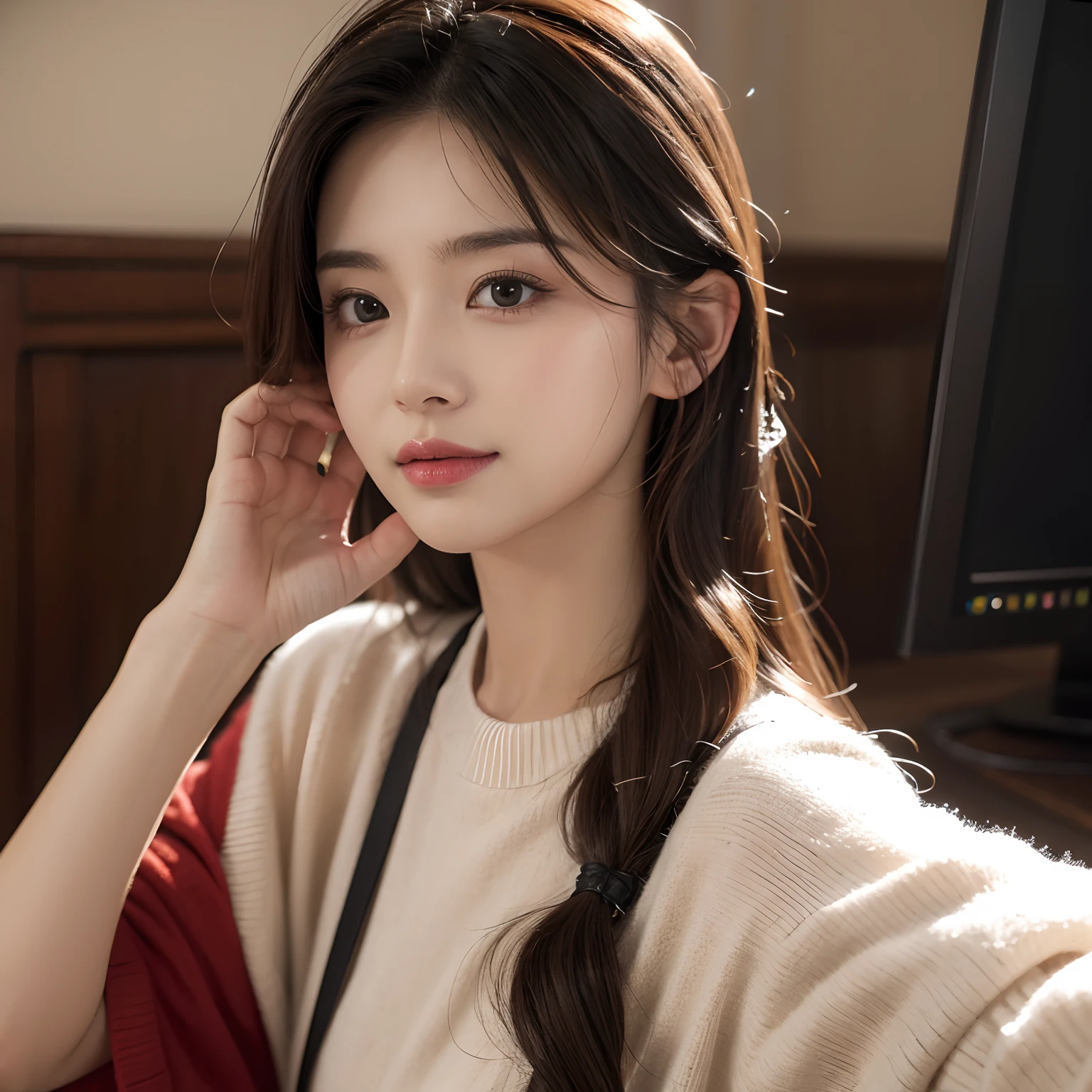 A beautiful woman in JK
