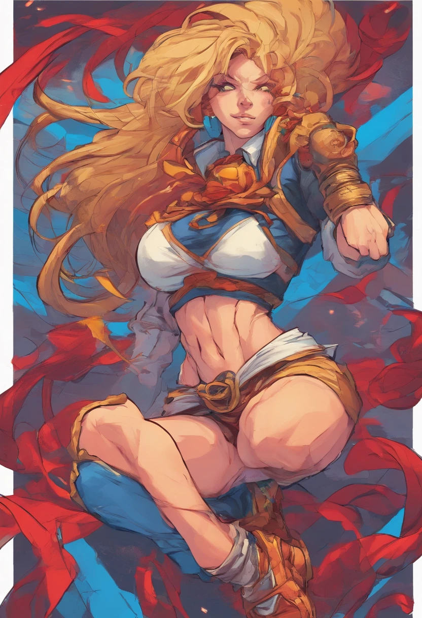 (Best quality,Ultra-detailed,A high resolution:1.2), Realistic, A giantess, Overlooking, Delicate facial features, minimal clothing, Vibrant multicolored braids, Drag on the floor, Huge and exaggerated breasts, Protruding abdominal muscles, Incredibly long legs，It occupies two-thirds of the body, Amazingly large and exaggerated buttocks，It has nine long tails, A pair of huge wings，Covered the sky behind them, Uniquely designed high heels, Tattoos, Perfect attention to detail, full body shot of