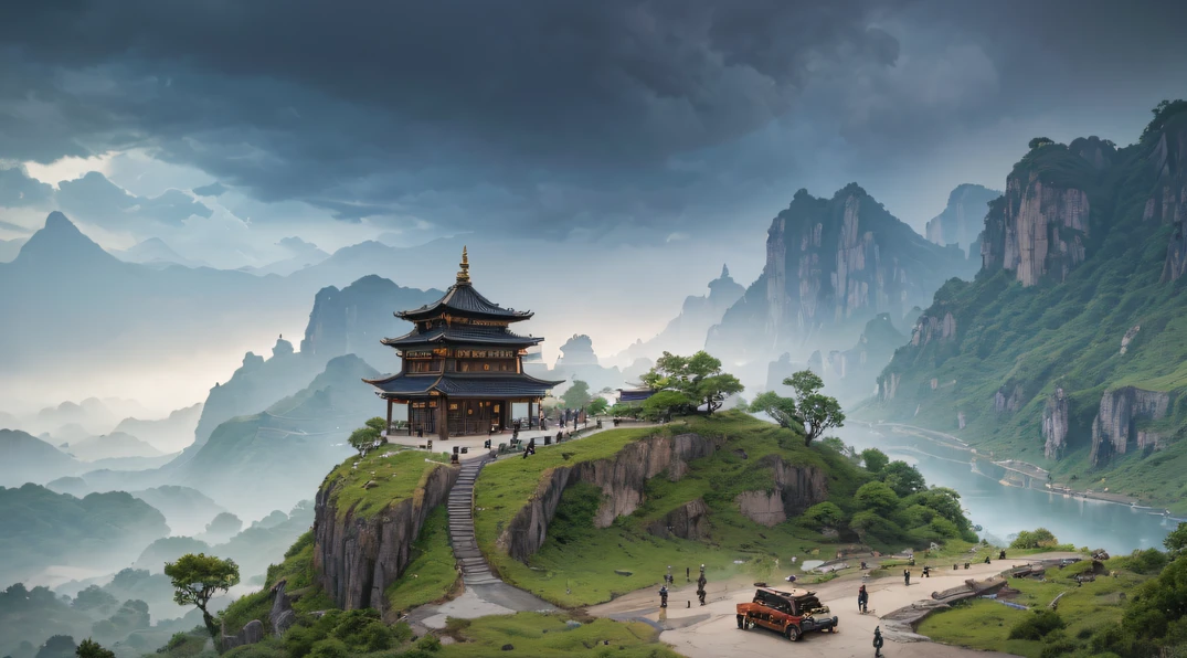 ((ultra real detailed.) (Masterpiece, Top quality, Best quality, offcial art, Beauty and aesthetics: 1.2), Very detailed, Colorful, Most detailed, branches, Buildings, barbed wire, Cherry blossoms, fences, Long hair, En plein air, petals, landscape, rain, green trees, sky, street, A real flight into the fairy world, Chance encounter with Liu Hanshu, He saw in him his former self, It was decided to take him as an apprentice, Teach him how to protect himself, But because of the Tibetan star map, He established relationships with the Liu family and the Jade Sword Sect, It opens with the death of Liu Hanshu, Qin Yu embarked on the road of confrontation with a strong enemy, Working hard, Make yourself stronger, Stick to your own core path of justice, I also want to protect the people I care about, The three brothers took off, And embarked on a long journey to find a good brother, Qin Yu, Where are Xiao Hei and Hou Fei（dense fog）Climb the streets（Doomsday Stream）eyes filled with angry，He clenched his fists，Rush up，Deliver a fatal blow to your opponent，full bodyesbian，Full Body Male Mage 32K（Masterpiece Canyon Ultra HD）Long flowing black hair，Campsite size，zydink， The wounded lined up in the streets（canyons）Climb the streets， The scene of the explosion（canyons）， （Linen batik scarf）， Angry fighting stance， looking at the ground， Batik linen bandana， Chinese python pattern long-sleeved garment， canyons（Abstract propylene splash：1.2）， Dark clouds lightning background，Sprinkle with gold dust（realisticlying：1.4），Black color hair，Flour fluttering，rainbow background， A high resolution， the detail， RAW photogr， Sharp Re， Nikon D850 Film Stock Photo by Jefferies Lee 4 Kodak Portra 400 Camera F1.6 shots, Rich colors, ultra-realistic vivid textures, Dramatic lighting, Unreal Engine Art Station Trend, cinestir 800，Flowing black hair,（（（Jungle Canyon）））The wounded lined up in the streets（vale）Climb the streets，Movie master real-time image quality