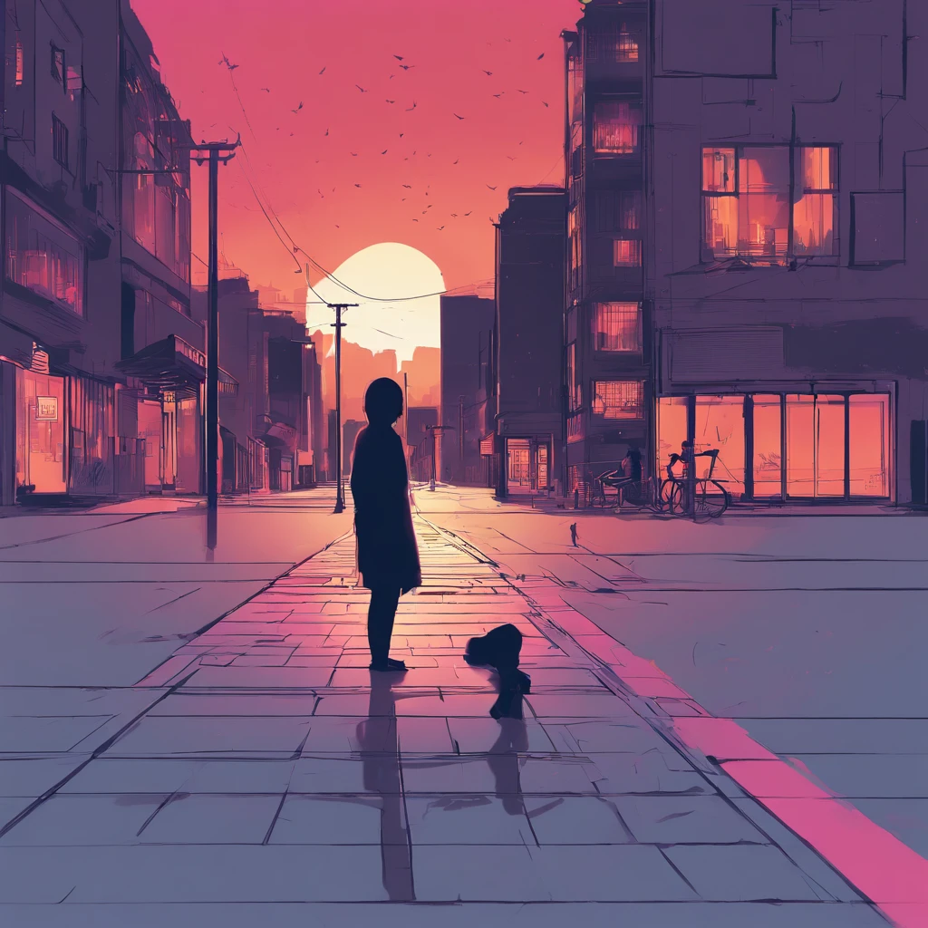 Album Cover Design Ideas:
1. **Background with**:
-feature: The streets of a Korean city at sunset. A little blue and purple, It is shaded with red to give it a sad and delicate feeling. The streets are empty, indicating loneliness.
2. **Central figure**:
-feature: Running silhouette of a man
3. **Detail**:
-feature: A silhouette of a woman is blurred in the sky.
4. **Colors**:
-feature: The overall color of the album is dark and sad, but, The light of the setting sun represents hope. It expresses complex emotions through the contrast between warm light and cold shadows.
summarization:
This album cover is a reminiscence with the end of love, And it tries to convey the feeling of waiting. The overall feeling is sad and, I regret it, but, Even in the midst of it, I tried to capture the subtle feeling of hope and waiting.