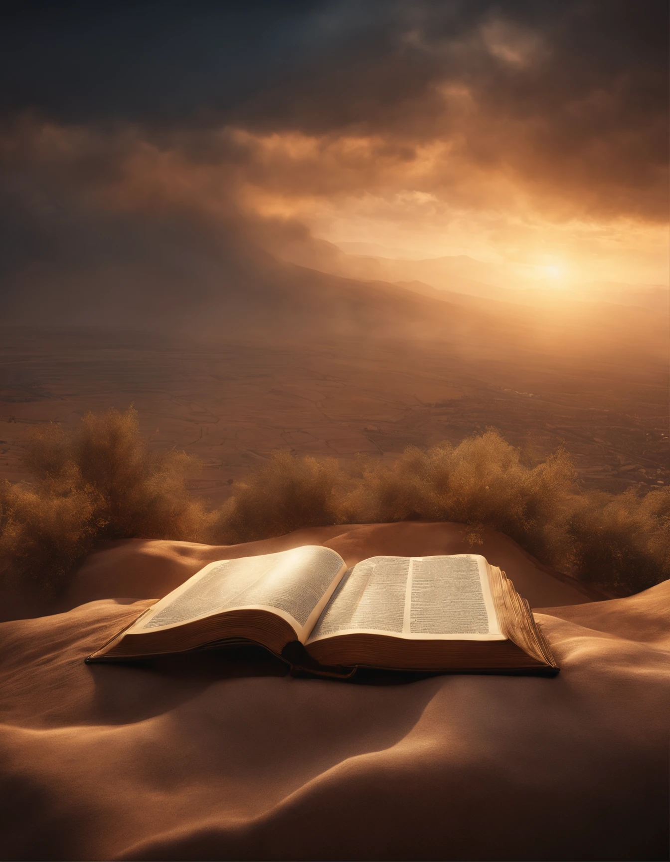 Amazing Holy Bible,, Landscape in the skies, cinemactic, Israel and Jerusalem, ultra fotorreal | |, Ultra Detalhado, detalhes intrincados, hiper-realista, octan render, 8k, Full HD