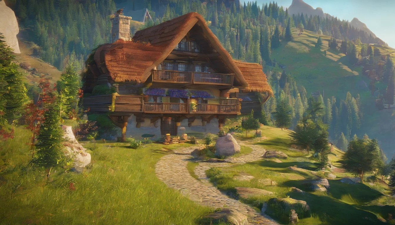 Once upon a time in a small, picturesque village nestled in the heart of the mountains, there lived a young girl named Elara