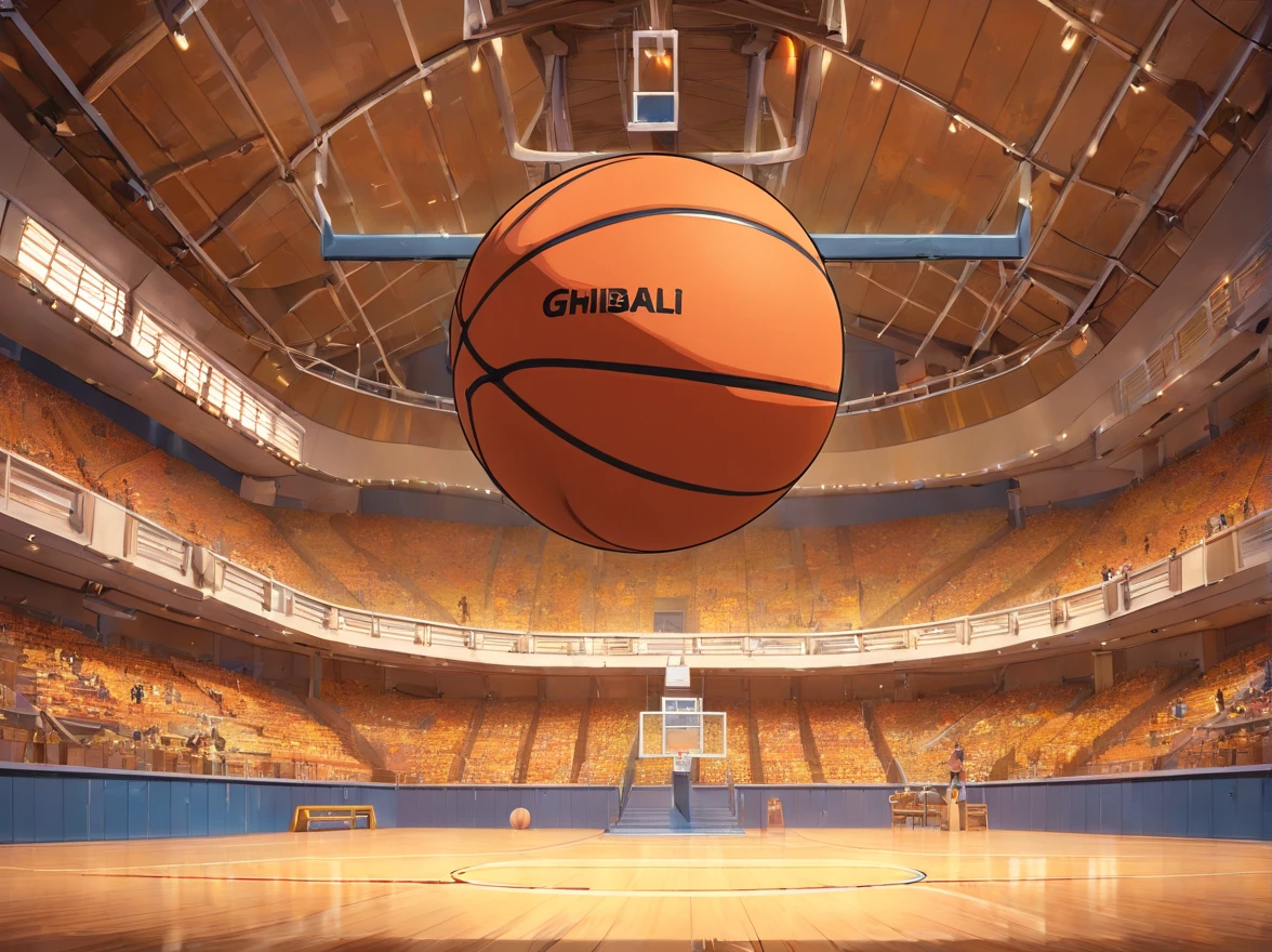 Basketball hall, No Man, Empty place.