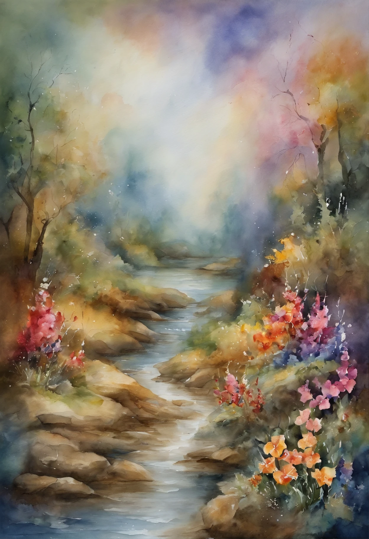 The Way to Heaven Is Within; Waving the Wings of Love , spaces，Fantasy