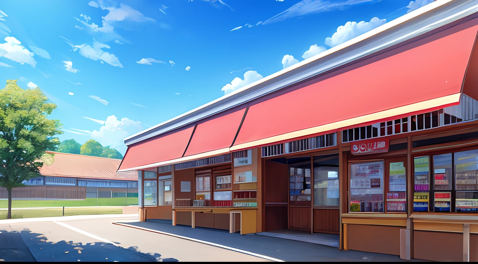 convenience store, day, ultra hd, high res,