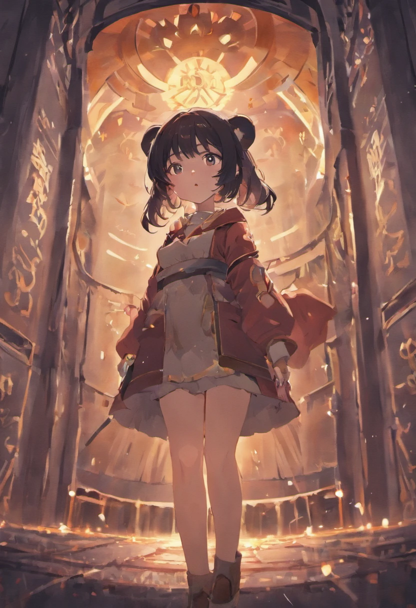 teens girl、cat ear、Soft atmosphere、huge tit、A dark-haired