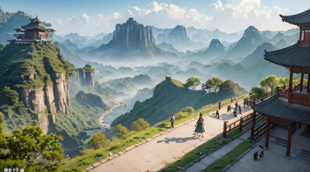 ((ultra real detailed.) (Masterpiece, Top quality, Best quality, offcial art, Beauty and aesthetics: 1.2), Very detailed, Colorful, Most detailed, branches, Buildings, barbed wire, Fallen leaves, fences, Long hair, En plein air, petals, landscape, rain, Green trees, sky, street, A real flight into the fairy world, Chance encounter with Liu Hanshu, He saw in him his former self, It was decided to take him as an apprentice, Teach him how to protect himself, But because of the Tibetan star map, He established relationships with the Liu family and the Jade Sword Sect, It opens with the death of Liu Hanshu, Qin Yu embarked on the road of confrontation with a strong enemy, Working hard, Make yourself stronger, Stick to your own core path of justice, I also want to protect the people I care about, The three brothers took off, And embarked on a long journey to find a good brother, Qin Yu, Where are Xiao Hei and Hou Fei(dense fog)Climb the streets(Doomsday Stream)eyes filled with angry,He clenched his fists,Rush up,Deliver a fatal blow to your opponent,full bodyesbian,Full Body Male Mage 32K(Masterpiece Canyon Ultra HD)Long flowing black hair,Campsite size,zydink, The wounded lined up in the streets(canyons)Climb the streets, The scene of the explosion(canyons), (Linen batik scarf), Angry fighting stance, looking at the ground, Batik linen bandana, Chinese python pattern long-sleeved garment, canyons(Abstract propylene splash:1.2), Dark clouds lightning background,Sprinkle with gold dust(realisticlying:1.4),Black color hair,Flour fluttering,rainbow background, A high resolution, the detail, RAW photogr, Sharp Re, Nikon D850 Film Stock Photo by Jefferies Lee 4 Kodak Portra 400 Camera F1.6 shots, Rich colors, ultra-realistic vivid textures, Dramatic lighting, Unreal Engine Art Station Trend, cinestir 800,Flowing black hair,(((Jungle Canyon)))The wounded lined up in the streets(vale)Climb the streets,Movie master real-time image quality