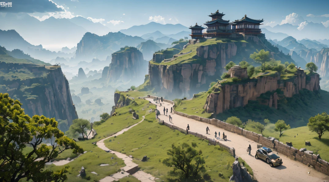 ((ultra real detailed.) (Masterpiece, Top quality, Best quality, offcial art, Beauty and aesthetics: 1.2), Very detailed, Colorful, Most detailed, branches, Buildings, barbed wire, Fallen leaves, fences, Long hair, En plein air, petals, landscape, rain, Green trees, sky, street, A real flight into the fairy world, Chance encounter with Liu Hanshu, He saw in him his former self, It was decided to take him as an apprentice, Teach him how to protect himself, But because of the Tibetan star map, He established relationships with the Liu family and the Jade Sword Sect, It opens with the death of Liu Hanshu, Qin Yu embarked on the road of confrontation with a strong enemy, Working hard, Make yourself stronger, Stick to your own core path of justice, I also want to protect the people I care about, The three brothers took off, And embarked on a long journey to find a good brother, Qin Yu, Where are Xiao Hei and Hou Fei(dense fog)Climb the streets(Doomsday Stream)eyes filled with angry,He clenched his fists,Rush up,Deliver a fatal blow to your opponent,full bodyesbian,Full Body Male Mage 32K(Masterpiece Canyon Ultra HD)Long flowing black hair,Campsite size,zydink, The wounded lined up in the streets(canyons)Climb the streets, The scene of the explosion(canyons), (Linen batik scarf), Angry fighting stance, looking at the ground, Batik linen bandana, Chinese python pattern long-sleeved garment, canyons(Abstract propylene splash:1.2), Dark clouds lightning background,Sprinkle with gold dust(realisticlying:1.4),Black color hair,Flour fluttering,rainbow background, A high resolution, the detail, RAW photogr, Sharp Re, Nikon D850 Film Stock Photo by Jefferies Lee 4 Kodak Portra 400 Camera F1.6 shots, Rich colors, ultra-realistic vivid textures, Dramatic lighting, Unreal Engine Art Station Trend, cinestir 800,Flowing black hair,(((Jungle Canyon)))The wounded lined up in the streets(vale)Climb the streets,Movie master real-time image quality