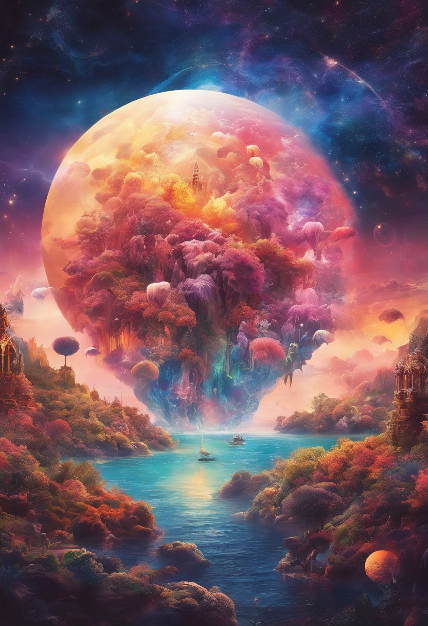 In 8K,The seven days of God's creation,The existence of God,Separate the sky from the sea,World of Light,The world of love,God forbid