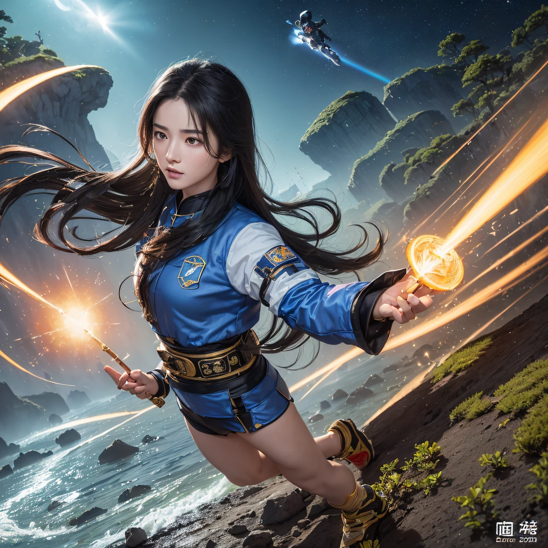 ((ultra real detailed.The astronaut) (Masterpiece, Top quality, Best quality, offcial art, Beauty and aesthetics: 1.2), Very detailed, Colorful, Most detailed, branches, The astronaut, Fallen leaves, fences, Astronauts fly into the fairy world, Chance encounter with Liu Hanshu, He saw in him his former self, It was decided to take him as an apprentice, Teach him how to protect himself, But because of the Tibetan star map, He established relationships with the Liu family and the Jade Sword Sect, It opens with the death of Liu Hanshu, Qin Yu embarked on the road of confrontation with a strong enemy, Working hard, Make yourself stronger, Stick to your own core path of justice, I also want to protect the people I care about, The three astronaut brothers took off, And embarked on a long journey to find a good brother, Qin Yu, Where are Xiao Hei and Hou Fei（dense fog）Climb the streets（Doomsday Stream）eyes filled with angry，He clenched his fists，Rush up，Deliver a fatal blow to your opponent，full bodyesbian，Full Body Male Mage 32K（Masterpiece Canyon Ultra HD）Long flowing black hair，Campsite size，zydink， The wounded lined up in the streets（Mards）The astronaut（canyons）， （Linen future spacesuit）， Angry fighting stance， looking at the ground， Batik linen bandana， Chinese python pattern long-sleeved garment， Astronaut Canyon（Abstract propylene splash：1.2）， Dark clouds lightning background，Sprinkle with gold dust（realisticlying：1.4），Black color hair，Flour fluttering，rainbow background， A high resolution， the detail， RAW photogr， Sharp Re， Nikon D850 Film Stock Photo by Jefferies Lee 4 Kodak Portra 400 Camera F1.6 shots, Rich colors, ultra-realistic vivid textures, Dramatic lighting, Unreal Engine Art Station Trend, cinestir 800，Flowing black hair,（（（Mards）））The wounded lined up in the streets（The astronaut）The astronaut，Movie master real-time image quality