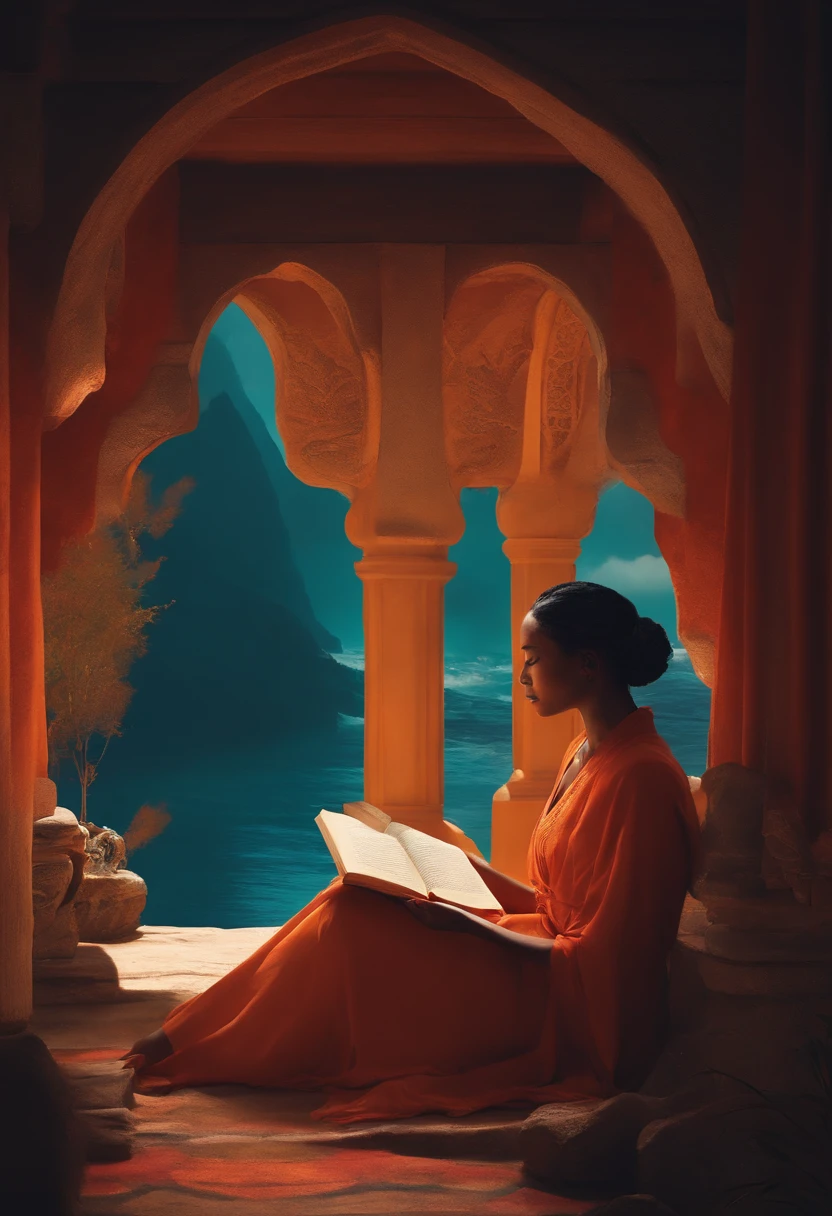 Reading avatar minimalist