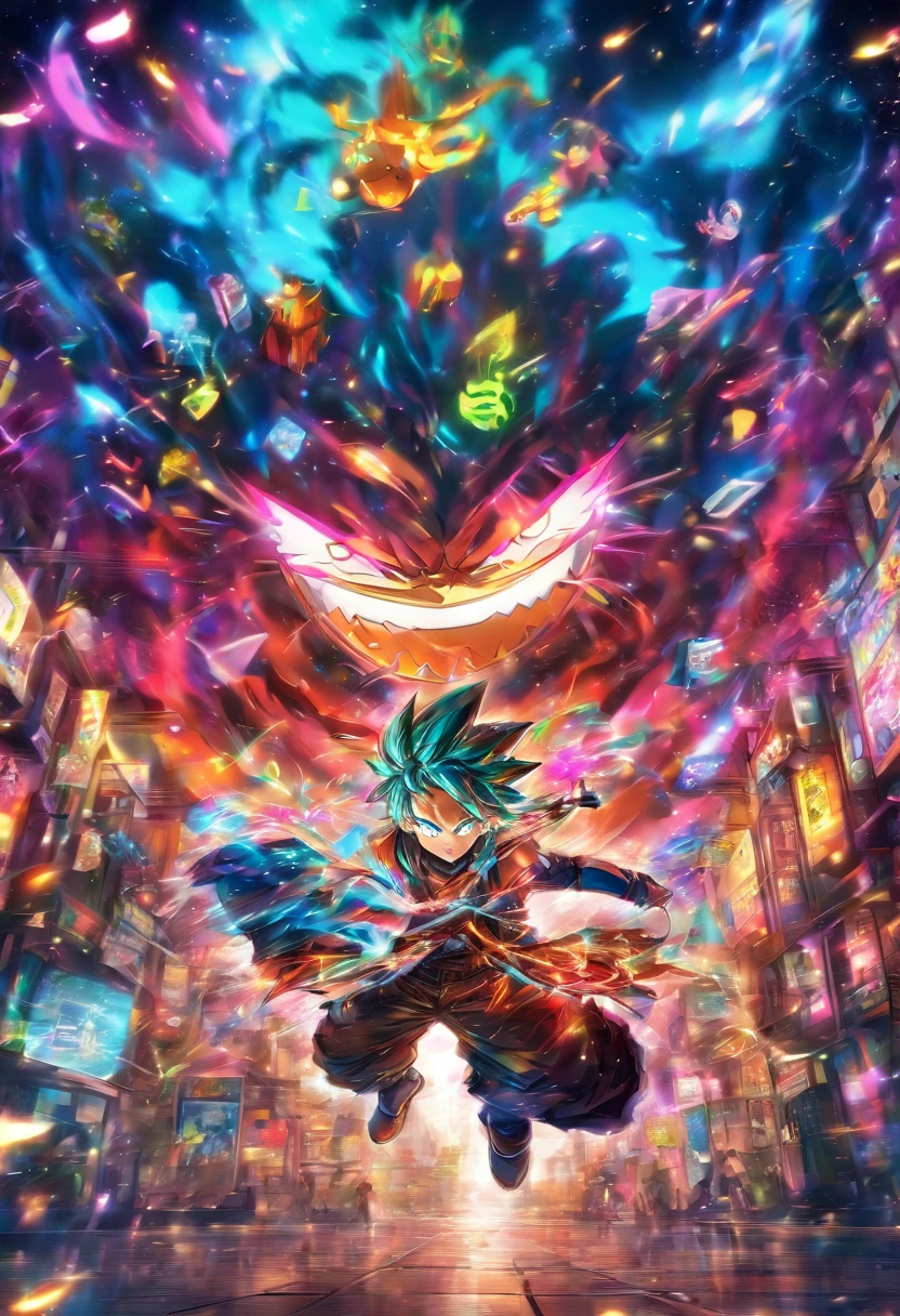 criar um objeto, 's toy, anime 2d, obra de arte, bem colorido.
