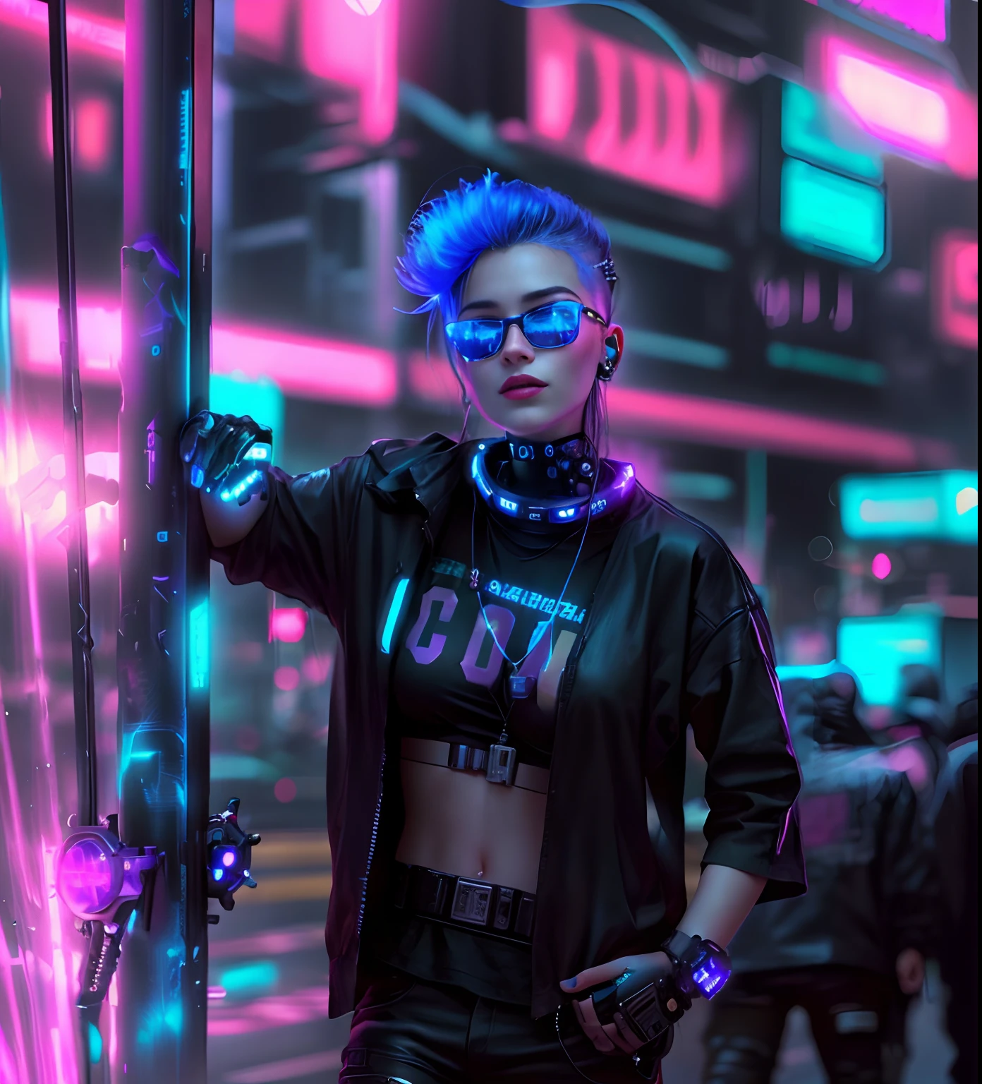 Cyberpunk realistic