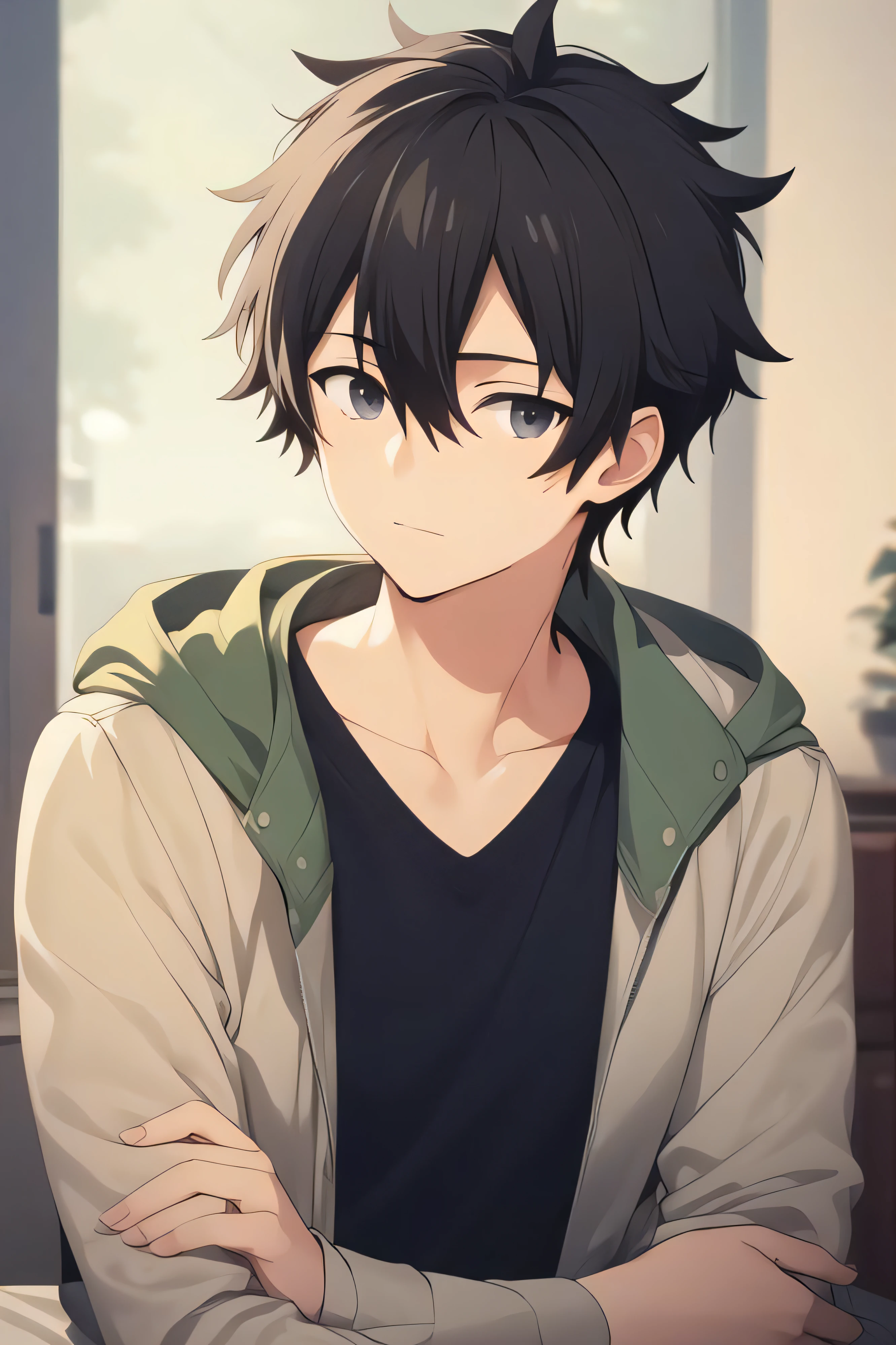 masterpiece, best quality, high quality, 1boy, solo, male focus, looking at viewer, upper body, ogata_shuu