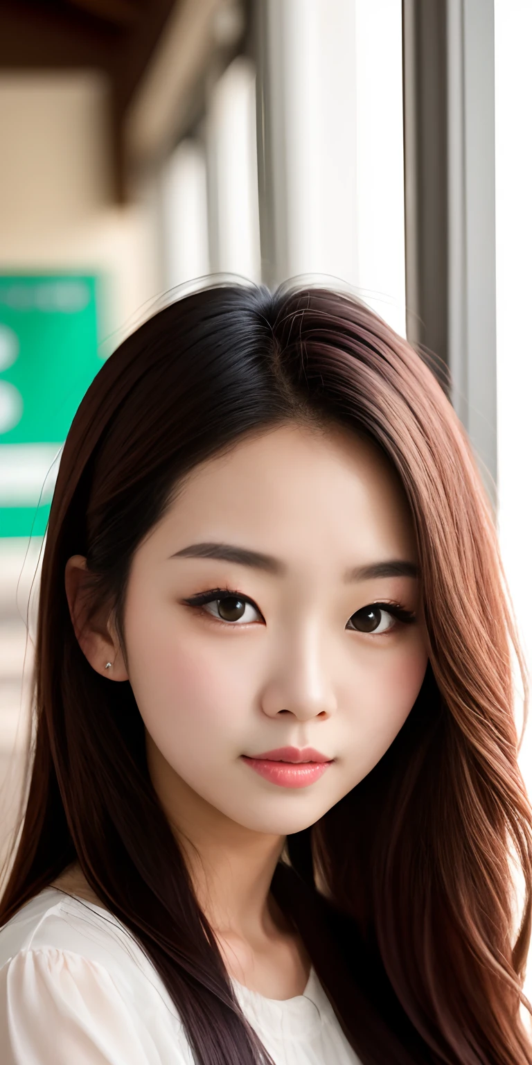 Arafed femme asiatique aux cheveux courts et pull vert, young adorable Korean face, portrait of female Korean idol, beautiful young korean woman, Pretty Korean actress, aux cheveux courts, Korean actress, gorgeous young korean woman, jeune mignon wan visage asiatique, beautiful south korean woman, Korean symmetrical face, fille mignonne-fine-visage, korean girl, korean woman
