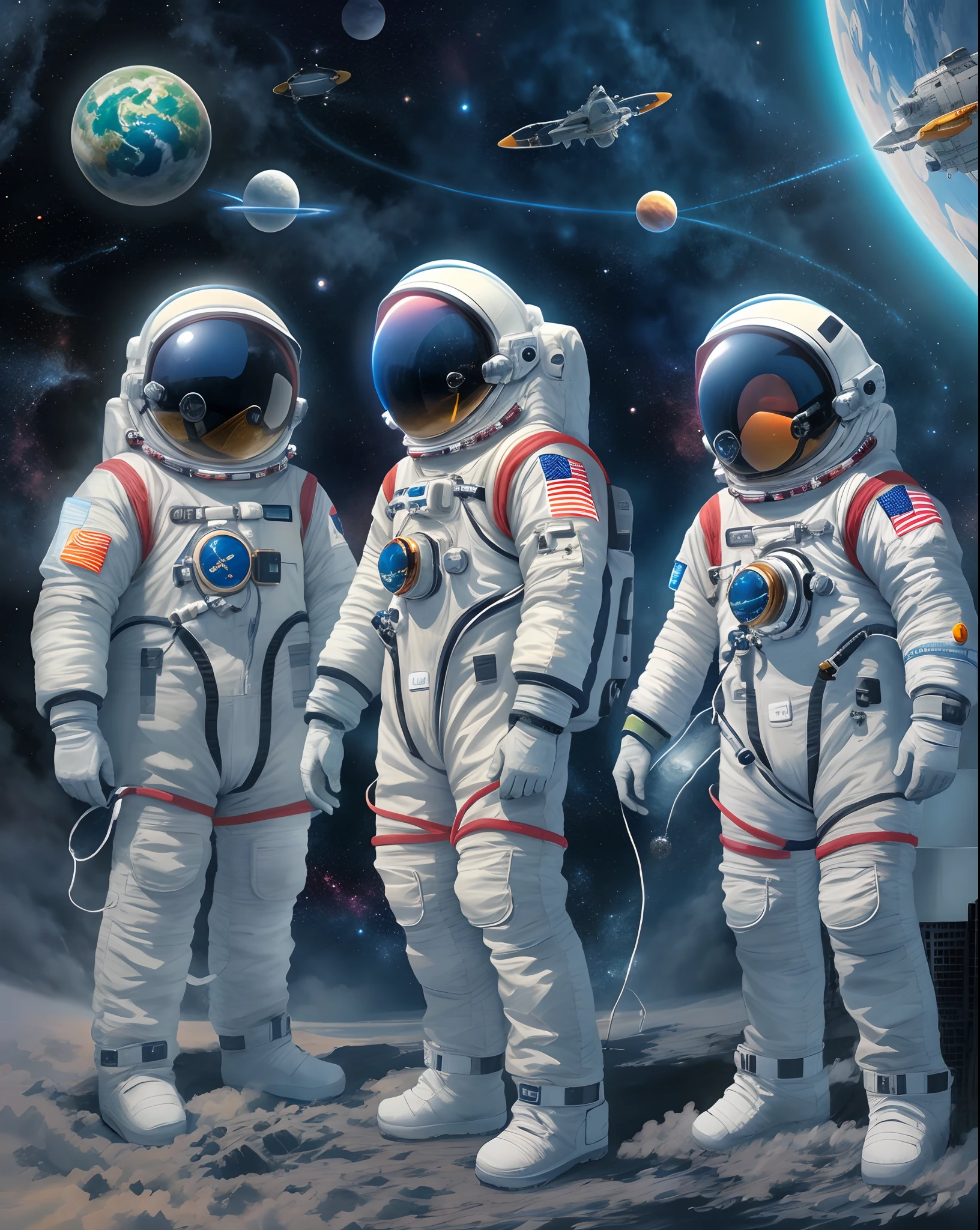 future-tech,Space astronauts