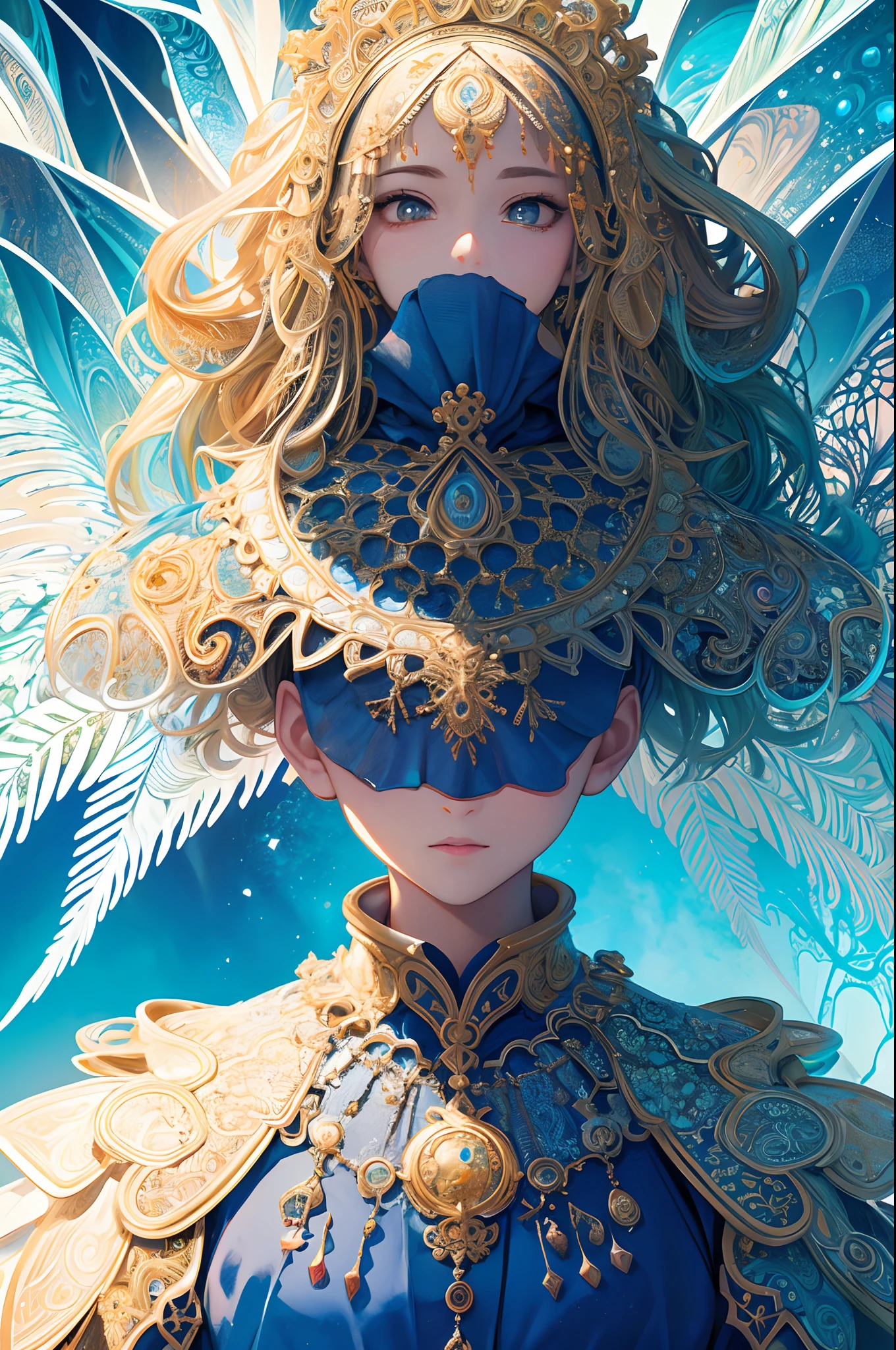 (Masterpiece, Top Quality, Top Quality, Official Art, Beautiful and Aesthetic:1.2), (1girl:1.3), (Fractal Art:1.3),