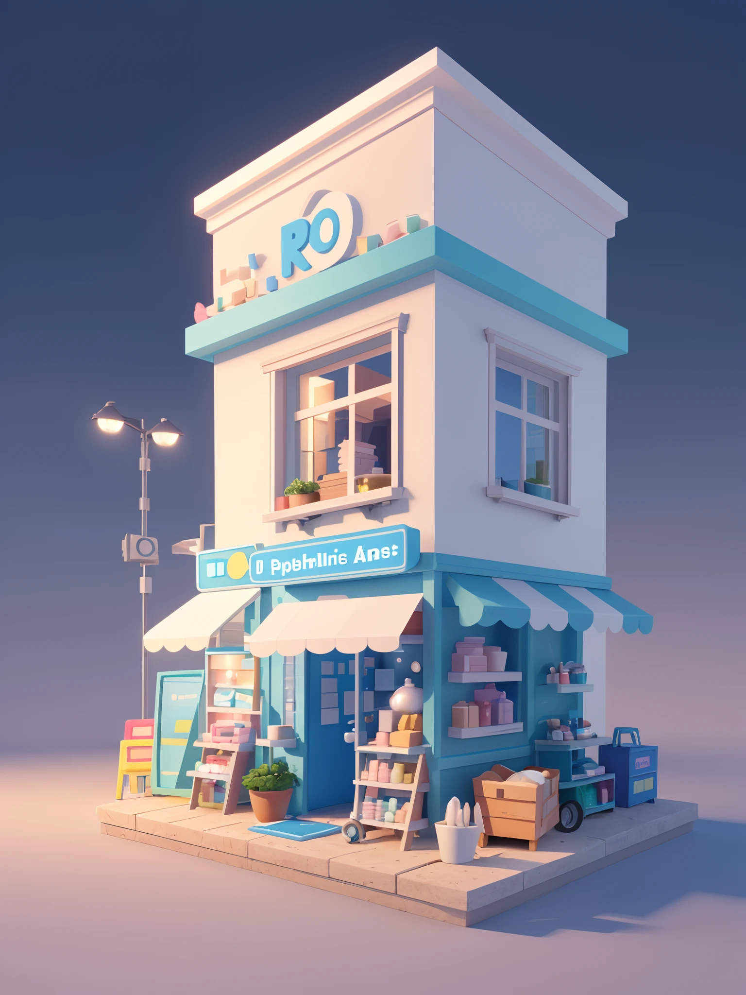 Pharmacy element construction,Small shop,Assembly line engineering,Portet,Transparent sphere,arte 3D,c4D,rendering by octane,3Drenderingof,Light traction,claymaterial,pixar trend,Popmart blind box,Animated lights,depth of fields,super detailing,pastel colour,Solid model,clean backdrop,Fine shine,Soft focus,oc,Blander,IIP,Look up at the perspective,best qualtiy,8k