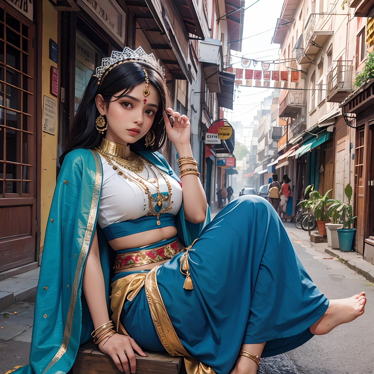 Indian girl city