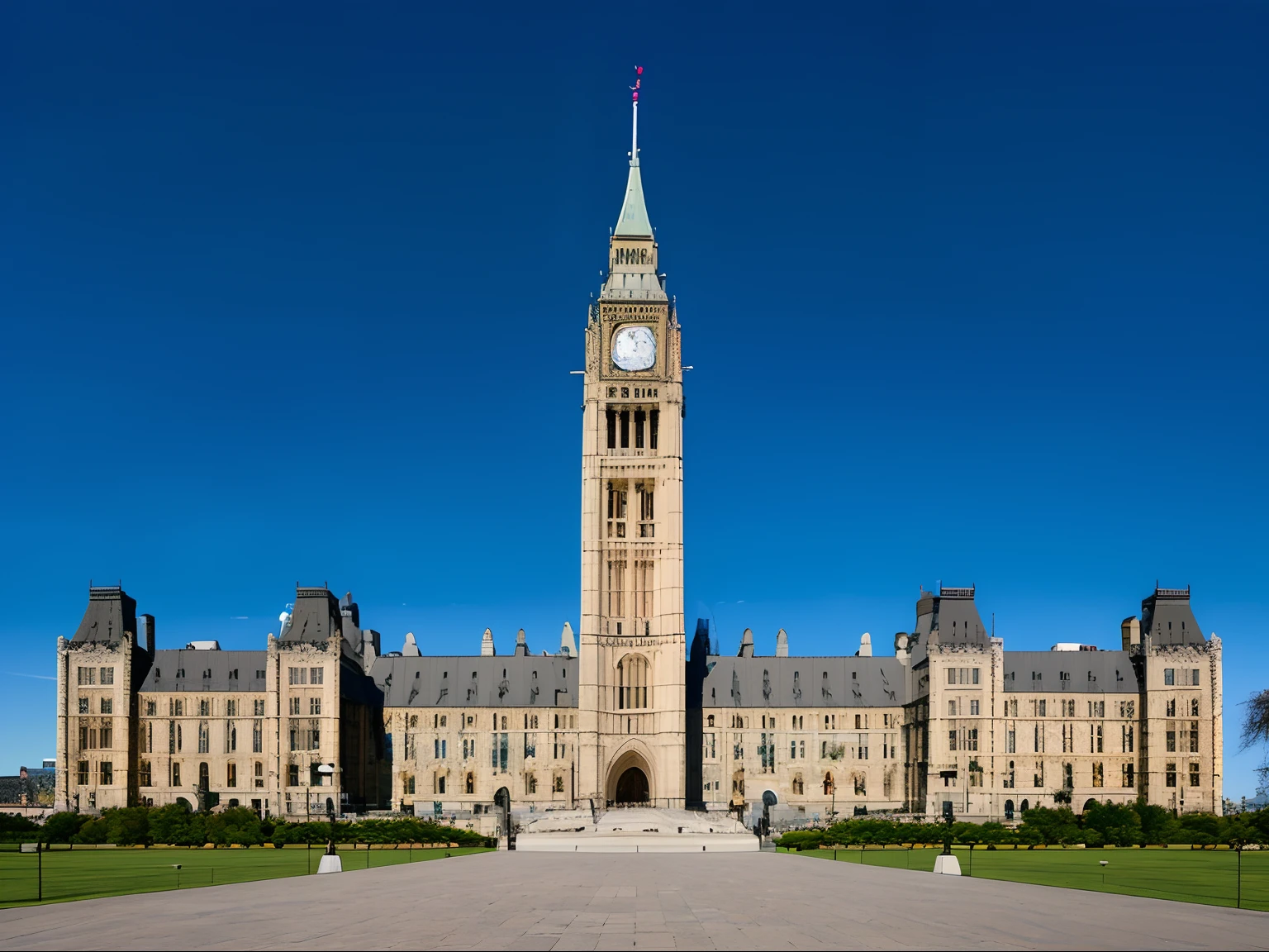 arafed view of a large building with a clock tower, parliament, stacked image, big ben, istock, shutterstock, canada, houses of parliament, great masterpiece, viewed from the ground, majestic masterpiece, trending photo, editorial photo, toronto, flickr, futuristic government chambers, 1 0 2 4 x 7 6 8, photo taken in 2018