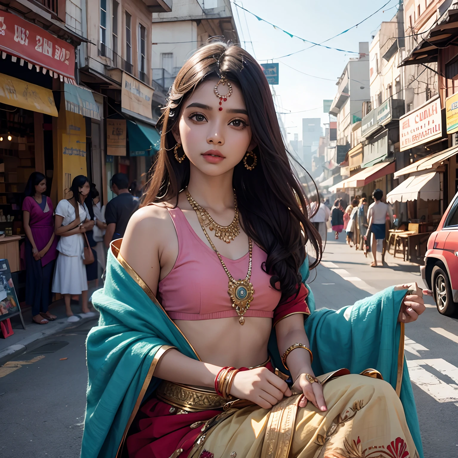 Indian girl city