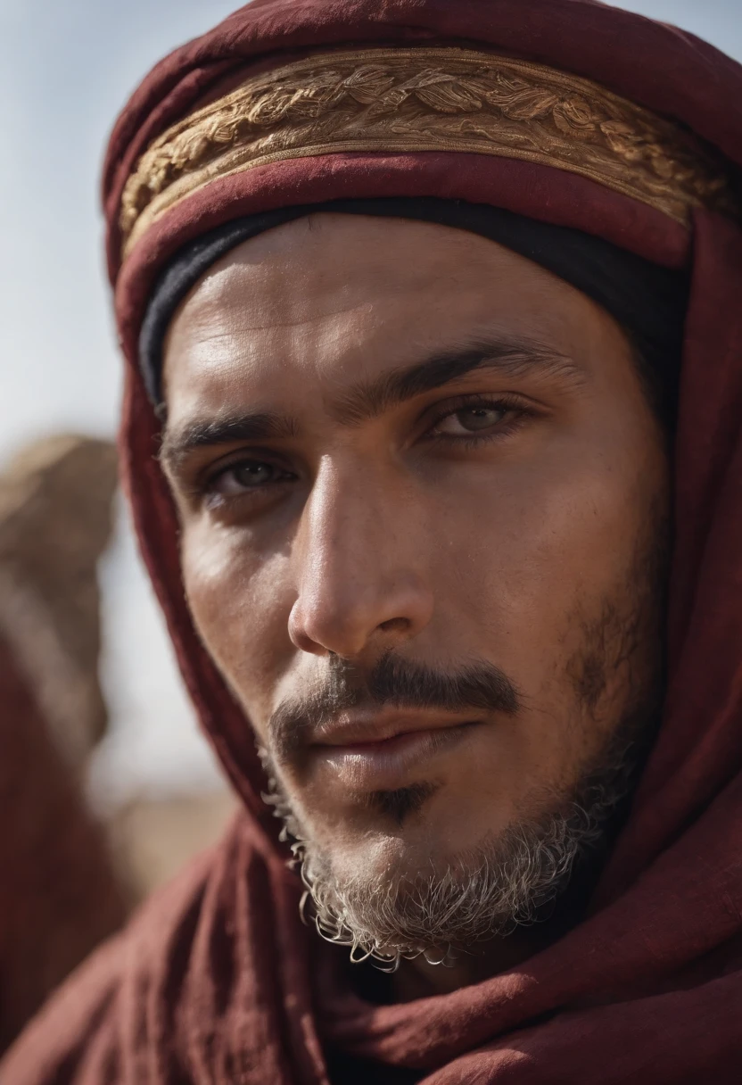 The masked prince of Saharawi al-Moravid is、I have old scars on my face