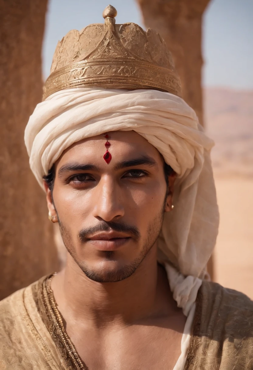 The masked prince of Saharawi al-Moravid is、I have old scars on my face