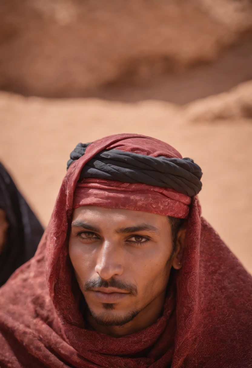 The masked prince of Saharawi al-Moravid is、I have old scars on my face