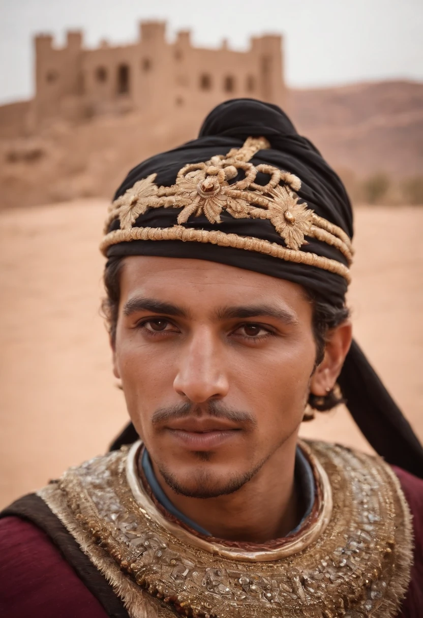 The masked prince of Saharawi al-Moravid is、I have old scars on my face