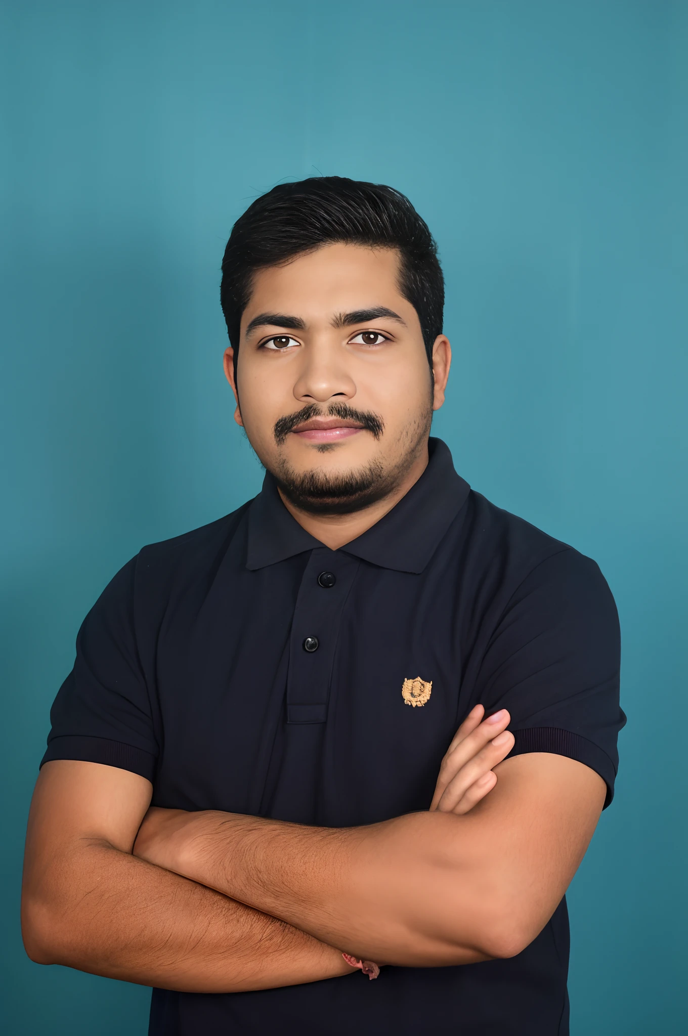 Perfect eyes, Highly detailed, sharp picture, detailed skin, skin texture, professional portrait photography, 28 yo, Young handsome man in blue Polo T-shirt, black eyes, standing, soft portrait shot 8 k, Male portrait, james jean soft light 4k, james jean soft light 4 k, a still of an ethereal
