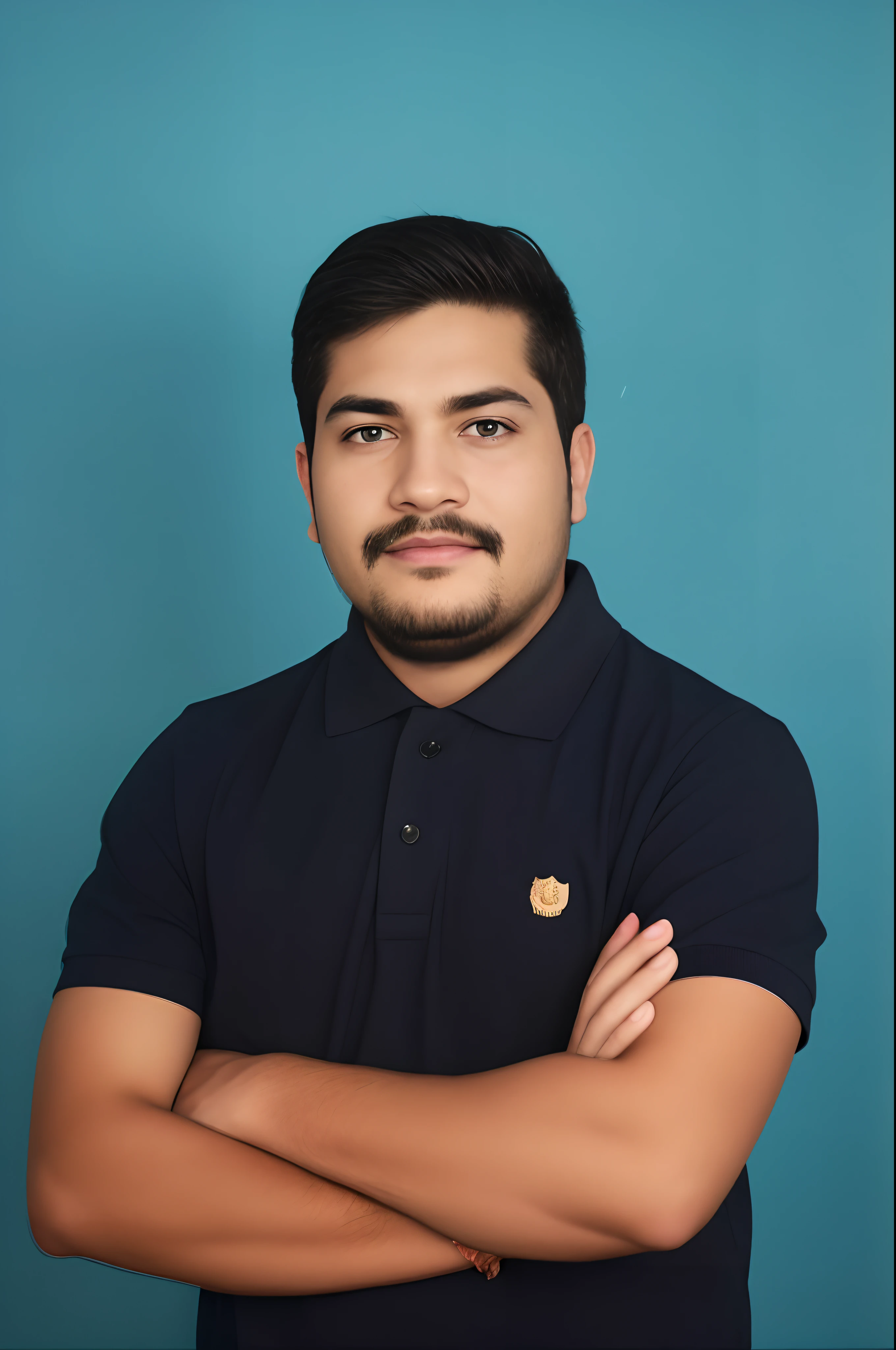 Perfect eyes, Highly detailed,uhd,32k, retouched skin, sharp picture, detailed skin, skin texture, professional portrait photography, 28 yo, Young handsome man in blue Polo T-shirt, black eyes, standing, soft portrait shot 8 k, Male portrait, james jean soft light 4k, james jean soft light 4 k, a still of an ethereal