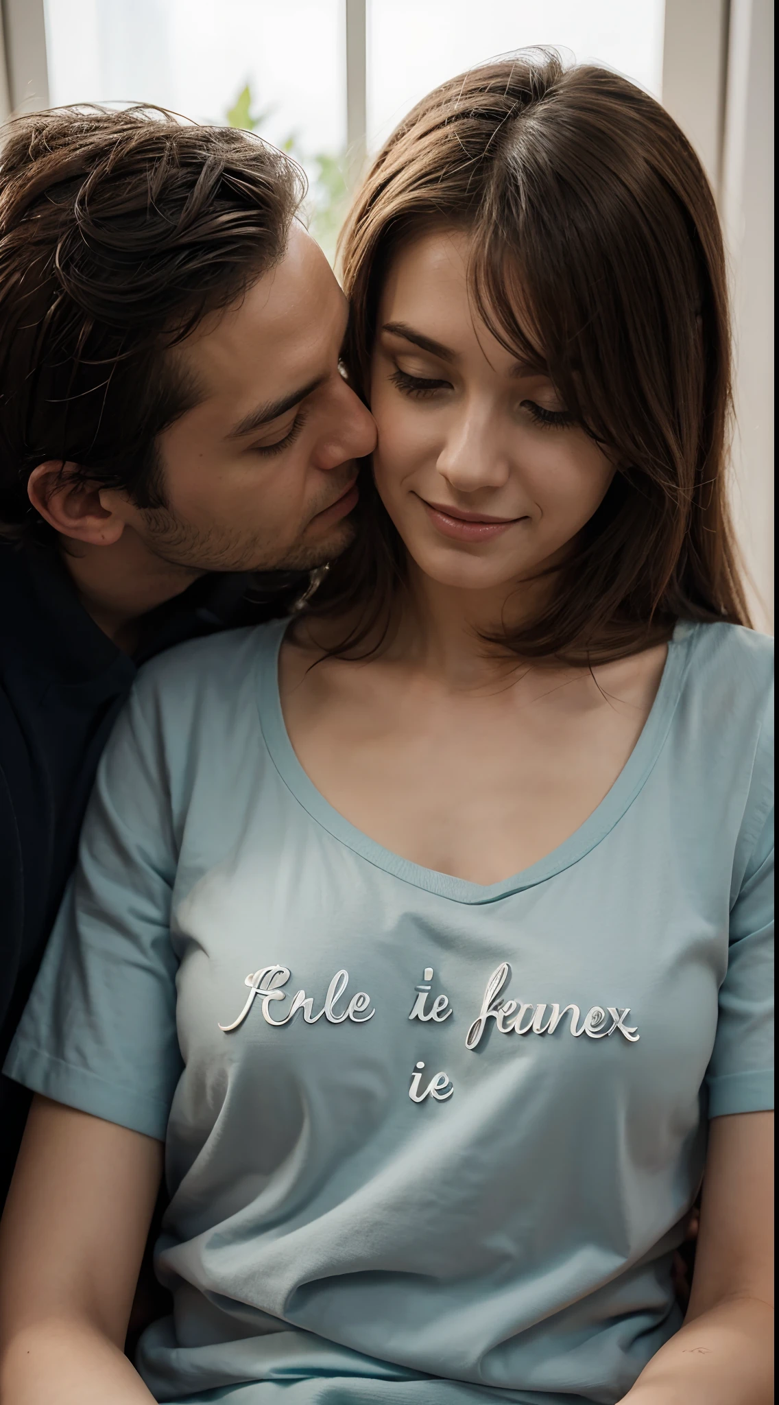 Illustration d'un couple qui est malheureux a cause d'un homme qui menace la femme
