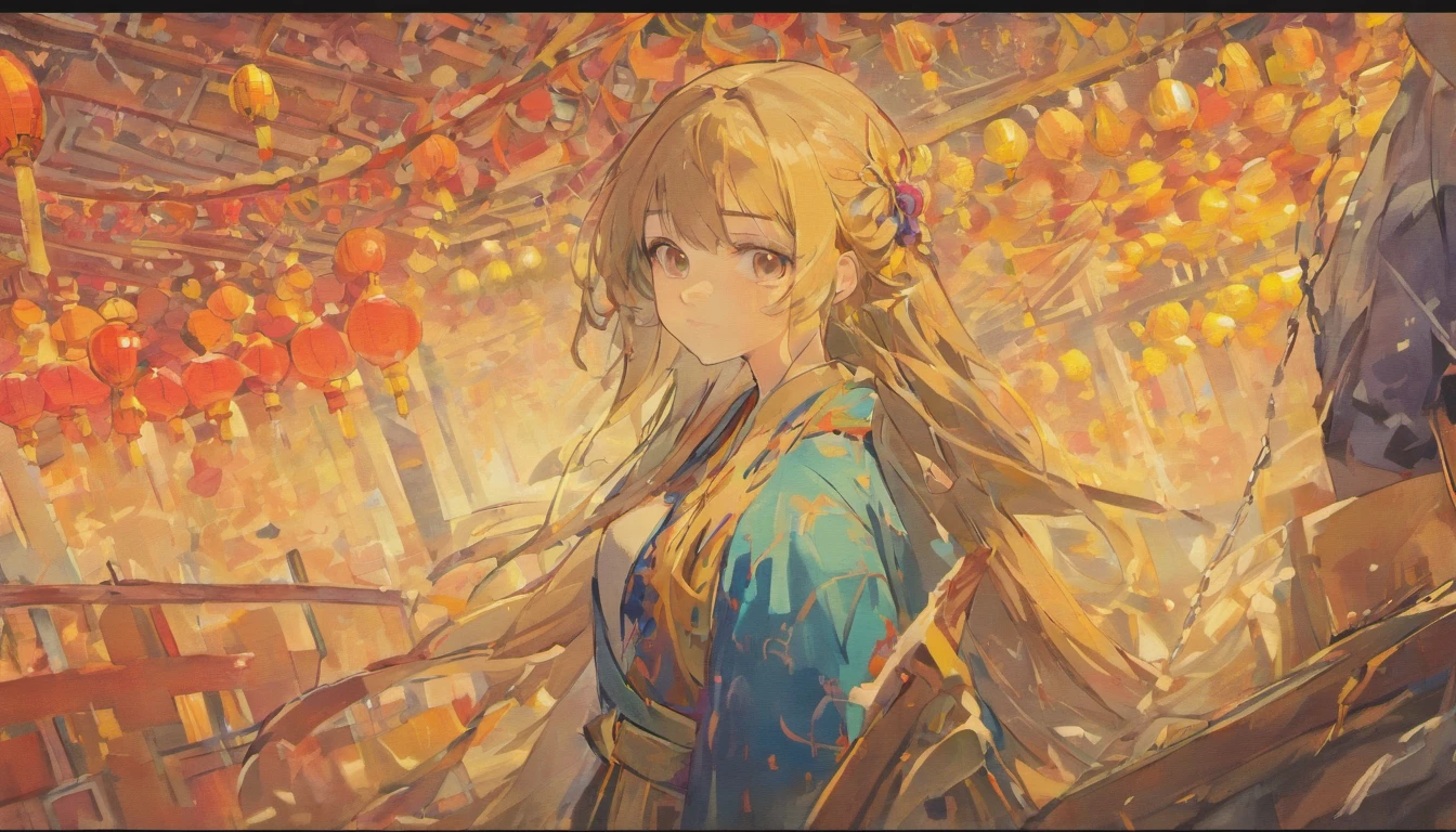 abstract colours、textured、filmgrain、skin pore:0.2(tilt-shift photography)1.2、Intricately dramatic beautiful portraits(wind blown),Ancient China,woman,poor,Clothes are tattered,River side,wash clothes,Roll up your sleeves,The look of hard work,Woman